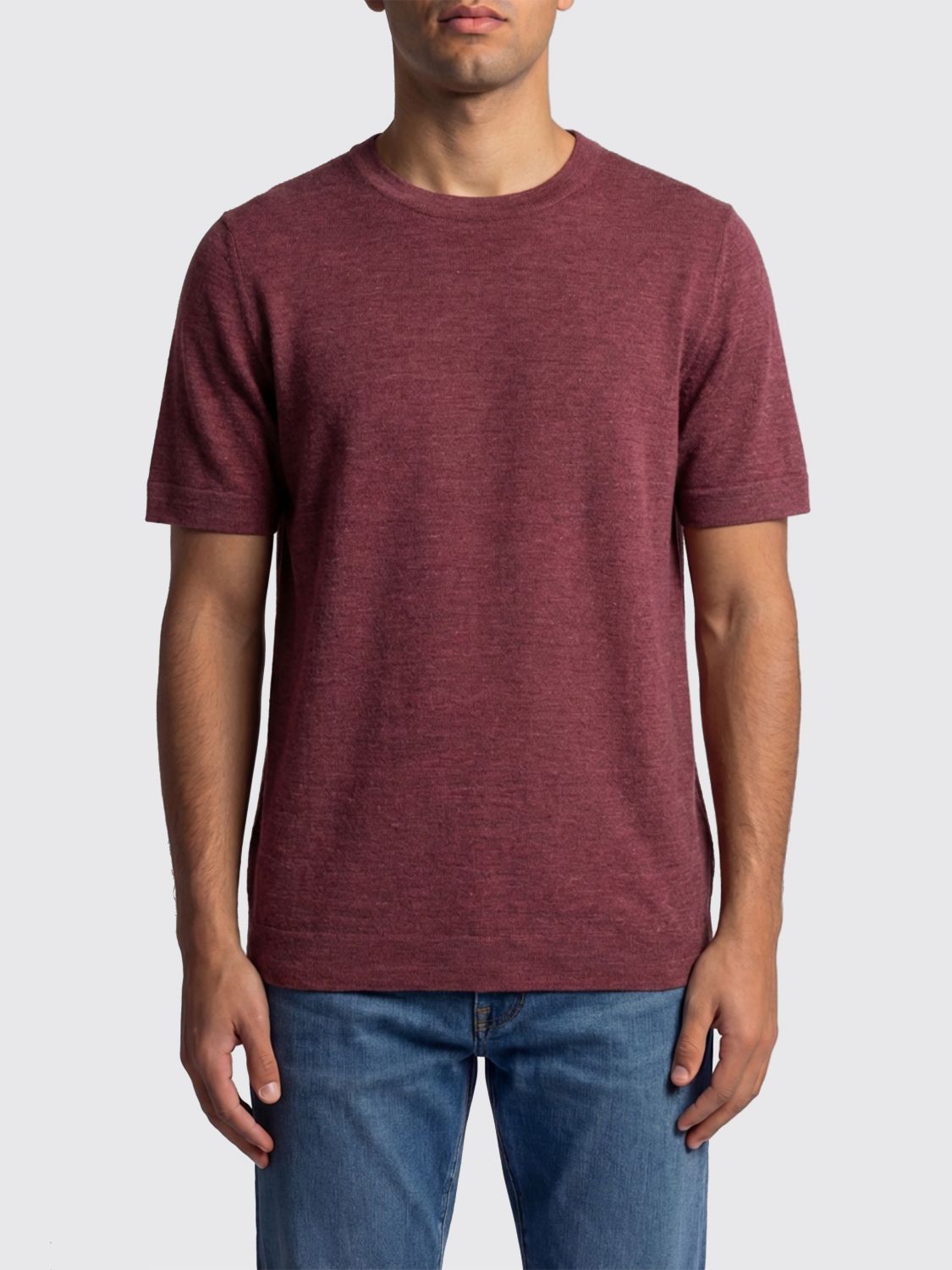 Brunello Cucinelli Brunello Cucinelli T-Shirt Men Coral Size US XXL / EU 58 / 5 - 1 Thumbnail