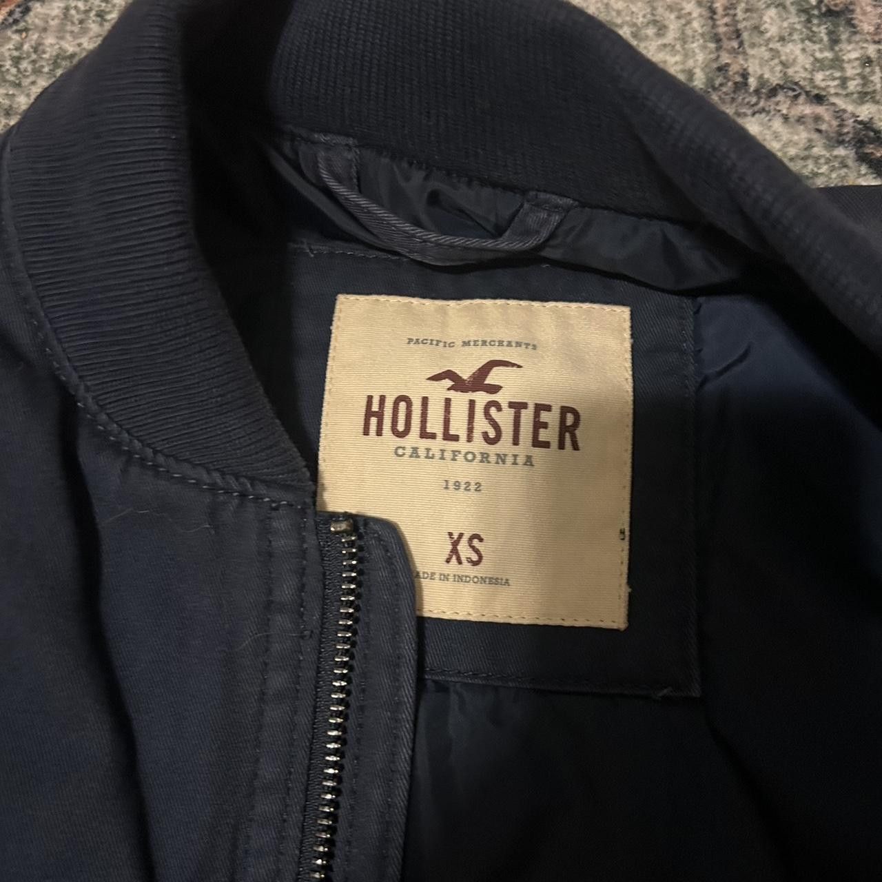 Hollister Hollister Navy Bomber Jacket XS Size US XS / EU 42 / 0 - 3 Thumbnail