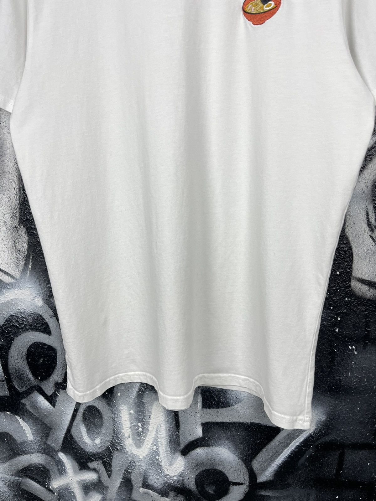 Percival Percival Embroidered Ramen White T-Shirt Men’s Size M Size US M / EU 48-50 / 2 - 4 Thumbnail