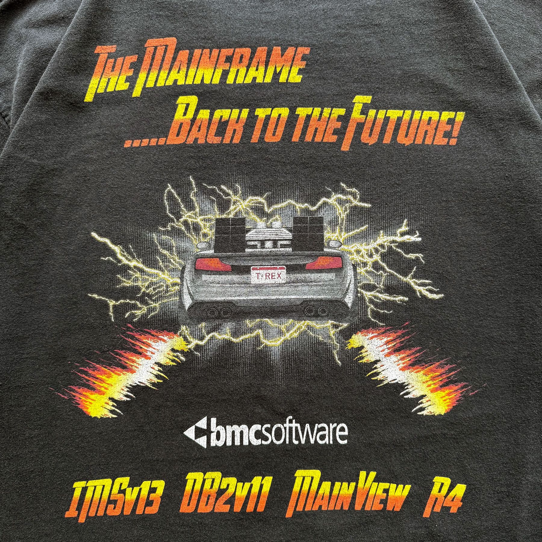 Vintage 2013 BMC Software "Back to the Future" Tee Size US L / EU 52-54 / 3 - 3 Thumbnail