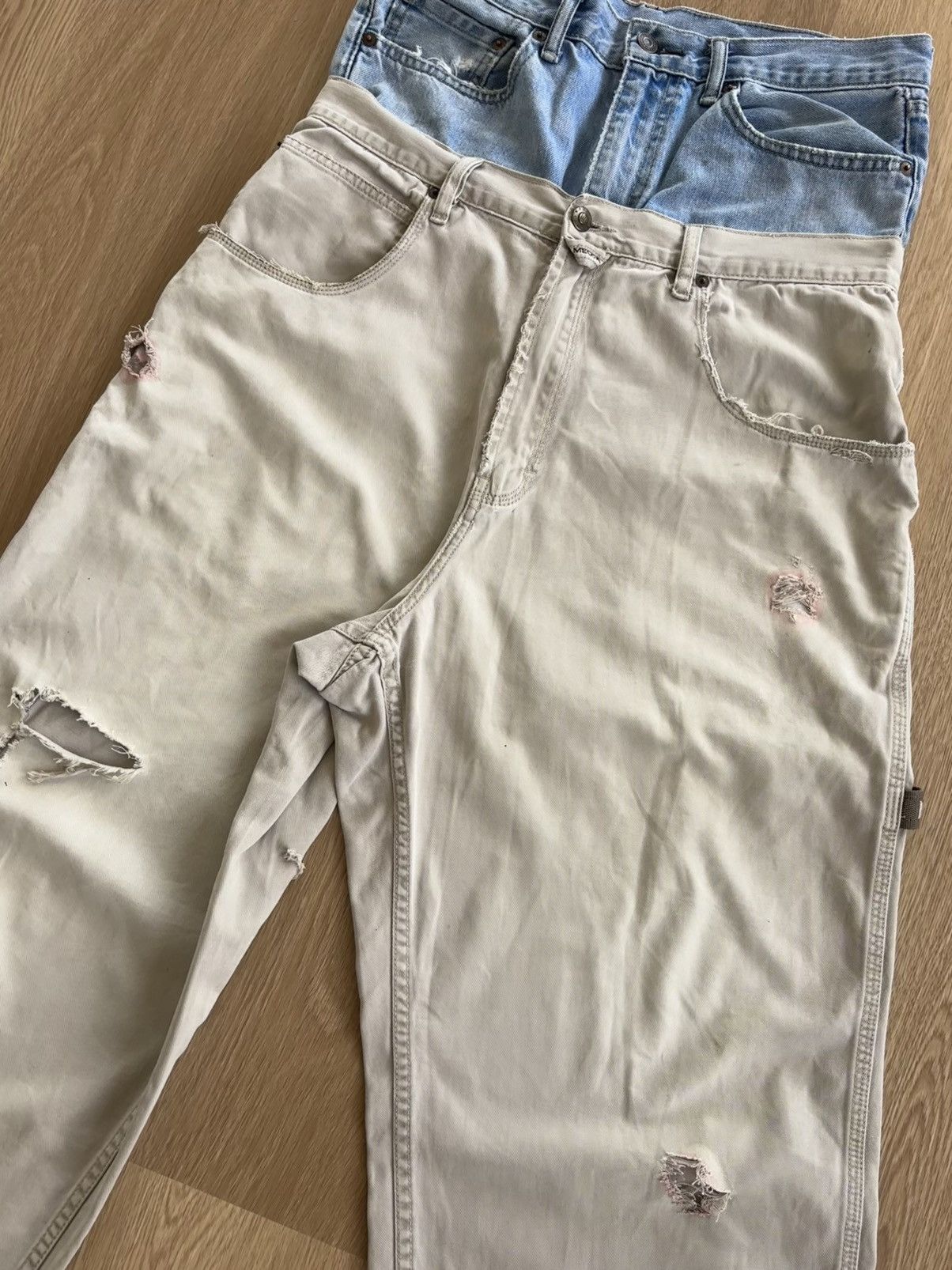 Levi's FMV “Double Layer Denim” Jeans Size US 32 / EU 48 - 2 Thumbnail