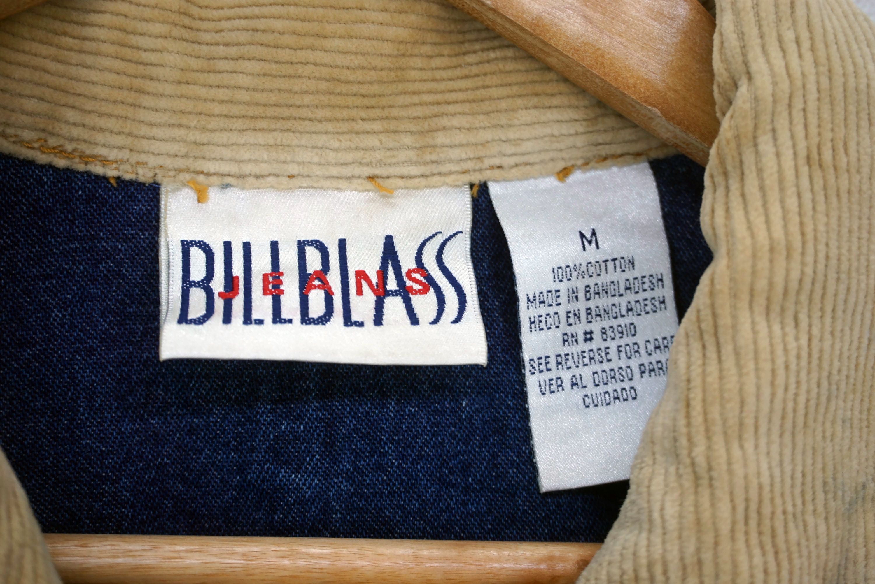 Bill Blass Bill Blass Denim Trucker Hunting Jacket Corduroy Collar Size M / US 6-8 / IT 42-44 - 5 Thumbnail