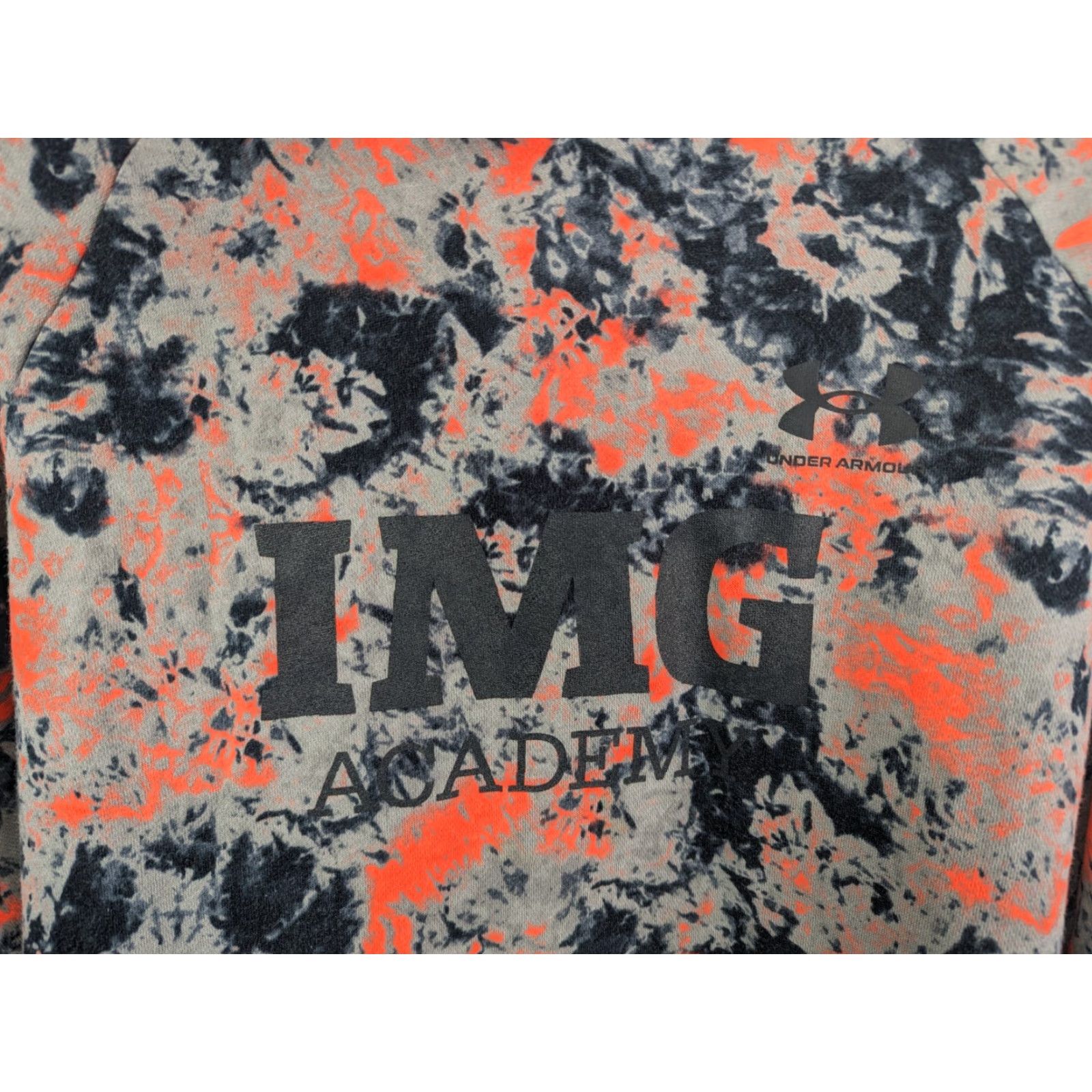 Under Armour Under Armour Hoodie Mens L Rival Fleece IMG Academy Loose Cloud Dye Gray Orange Size US L / EU 52-54 / 3 - 2 Thumbnail