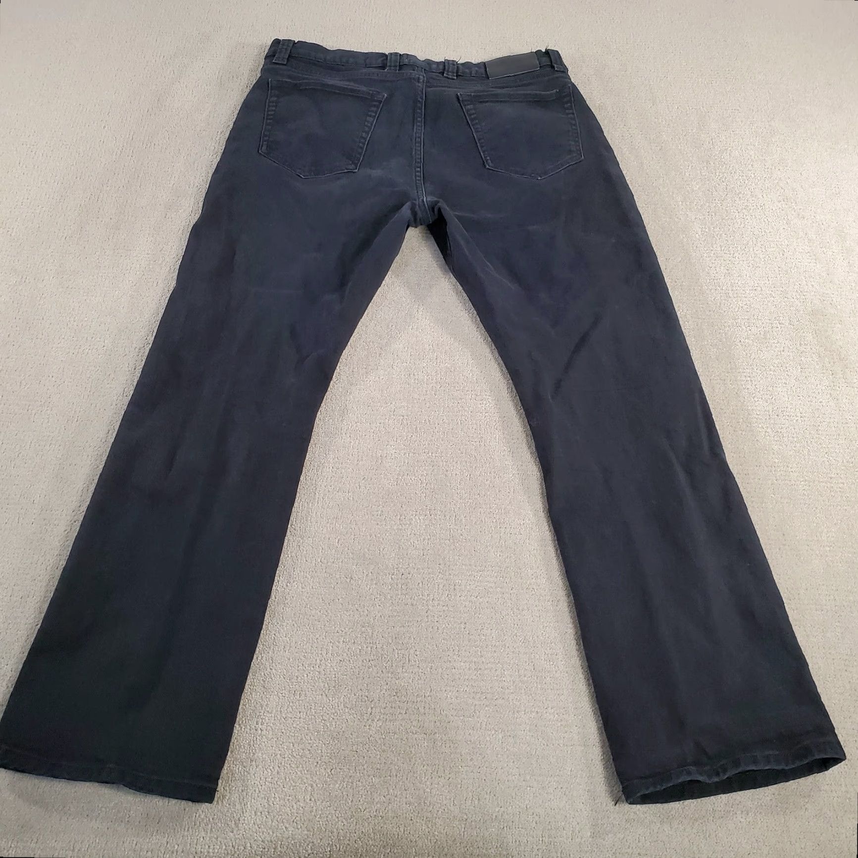 Tecovas Tecovas Jeans Mens 34x28 Black Straight Leg Denim Ranch Wear Western Pants Jeans Shoes? Size US 34 / EU 50 - 7 Thumbnail
