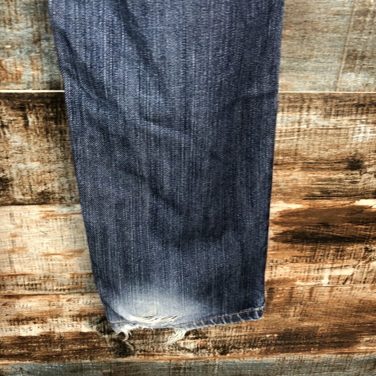 Levi's DL Levis 511 Vintage faded ripped Blue Denim Pants #C146 Size US 34 / EU 50 - 18 Thumbnail