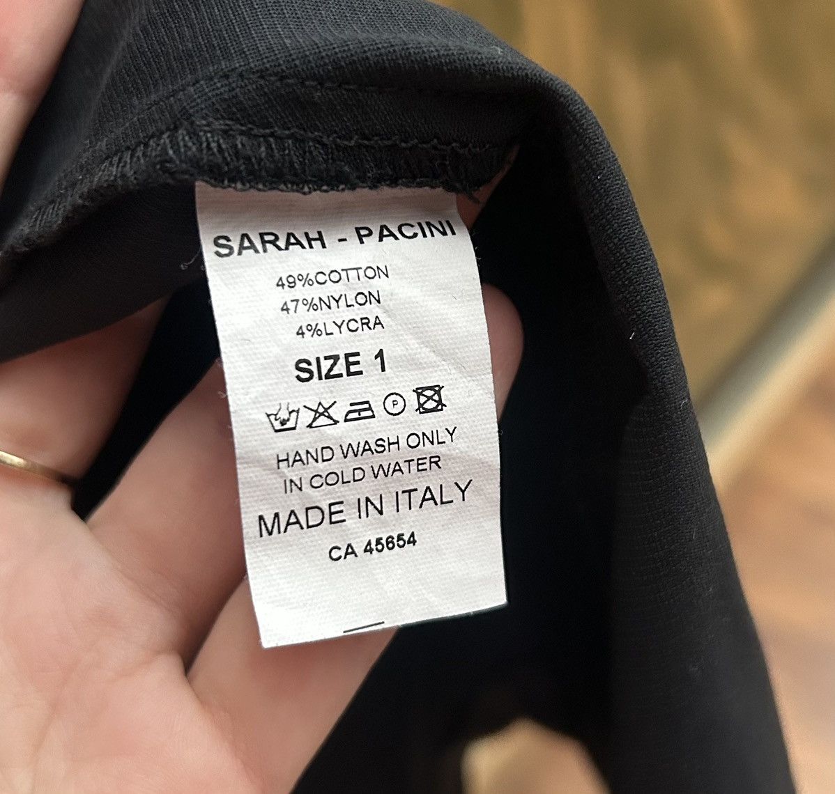 Sarah Pacini × Vintage Sarah Pacini Black Zip Front Sleeveless Dress Size 1 Size S / US 4 / IT 40 - 7 Thumbnail