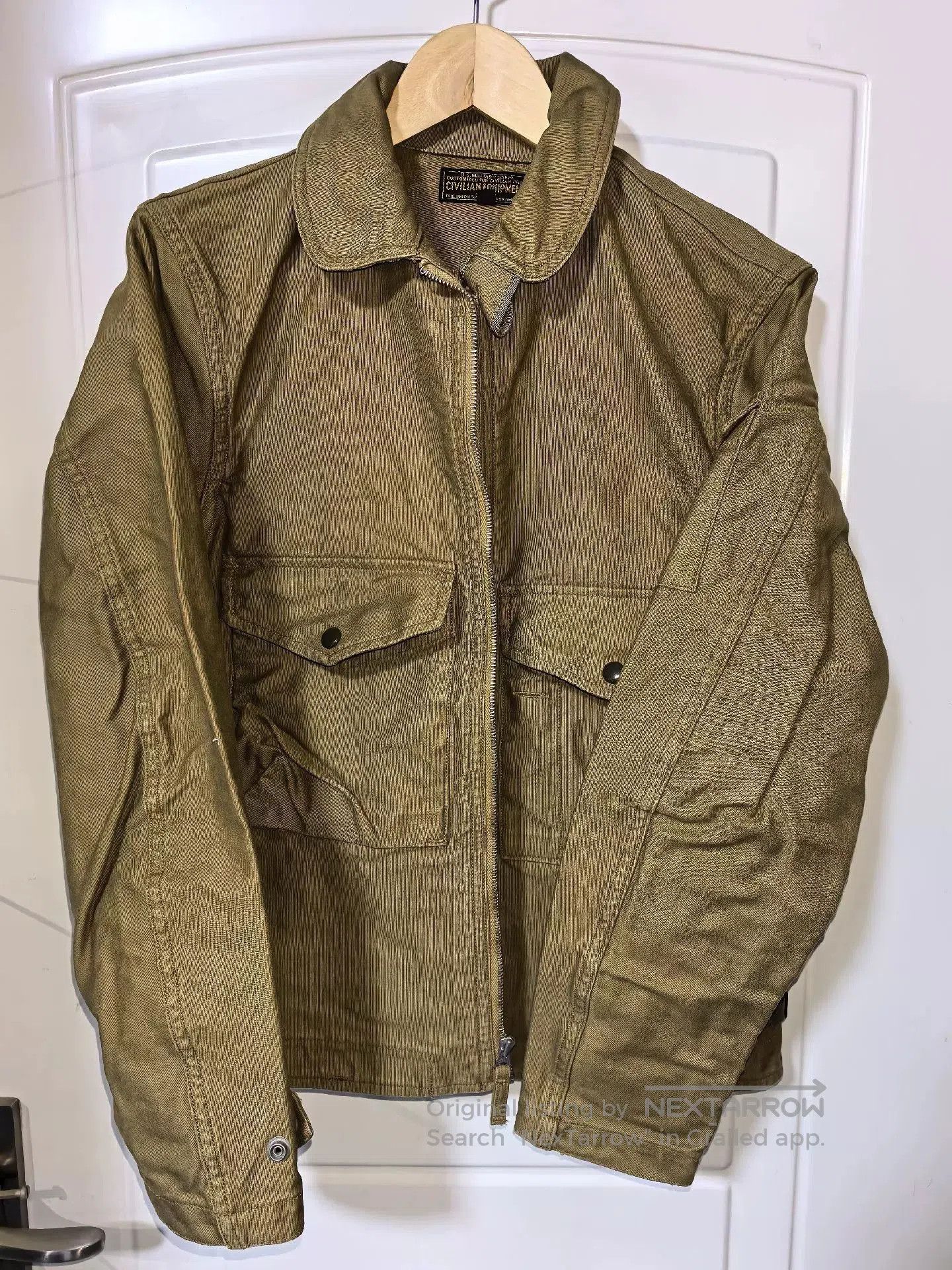 Freewheelers Freewheelers Aviators' Jacket Khaki Beige. Size US S / EU 44-46 / 1 - 1 Thumbnail