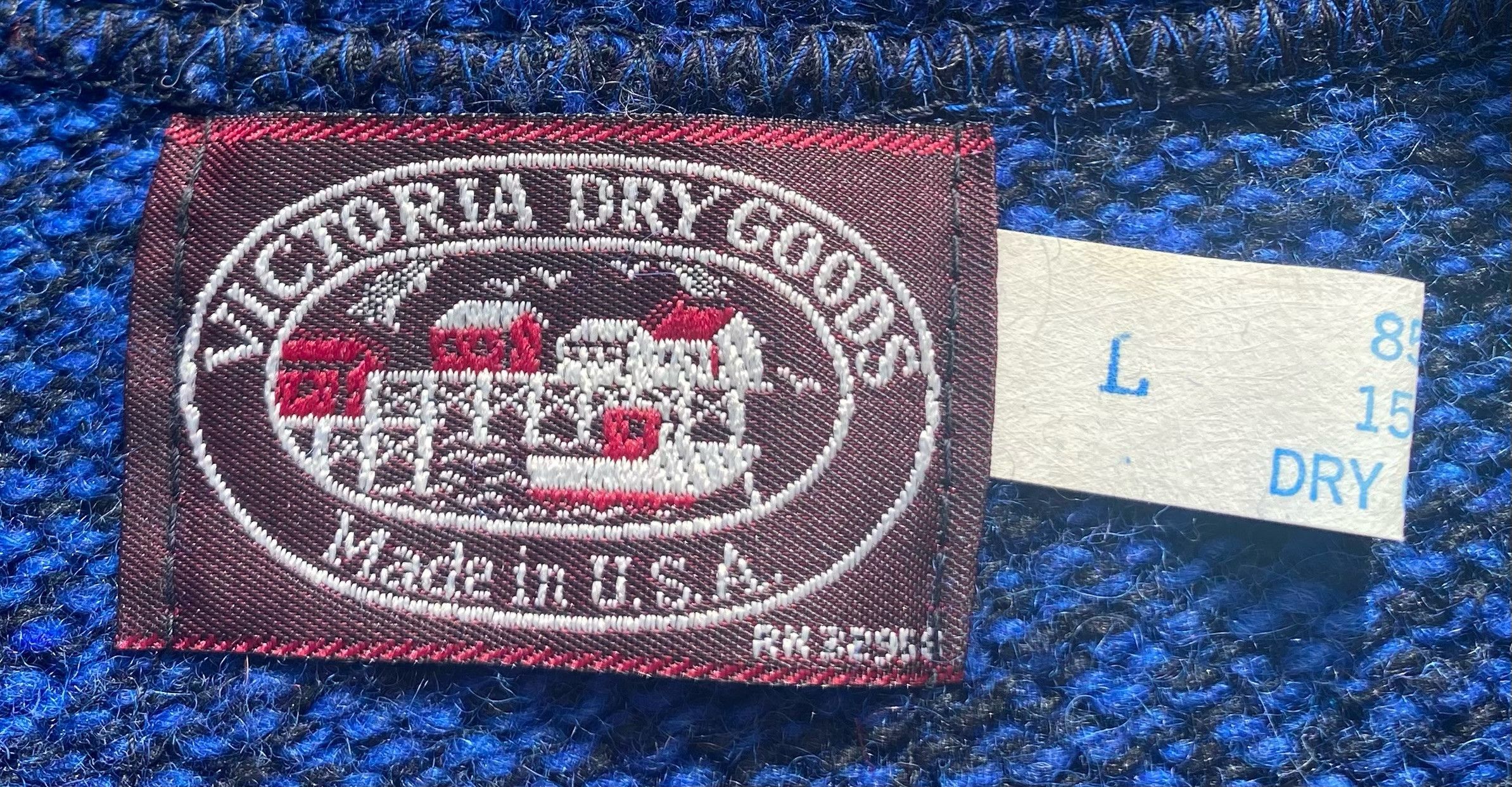 Vintage 90’s Victoria Dry Goods Striped Wool Blend Sweater Medium Size US M / EU 48-50 / 2 - 5 Thumbnail