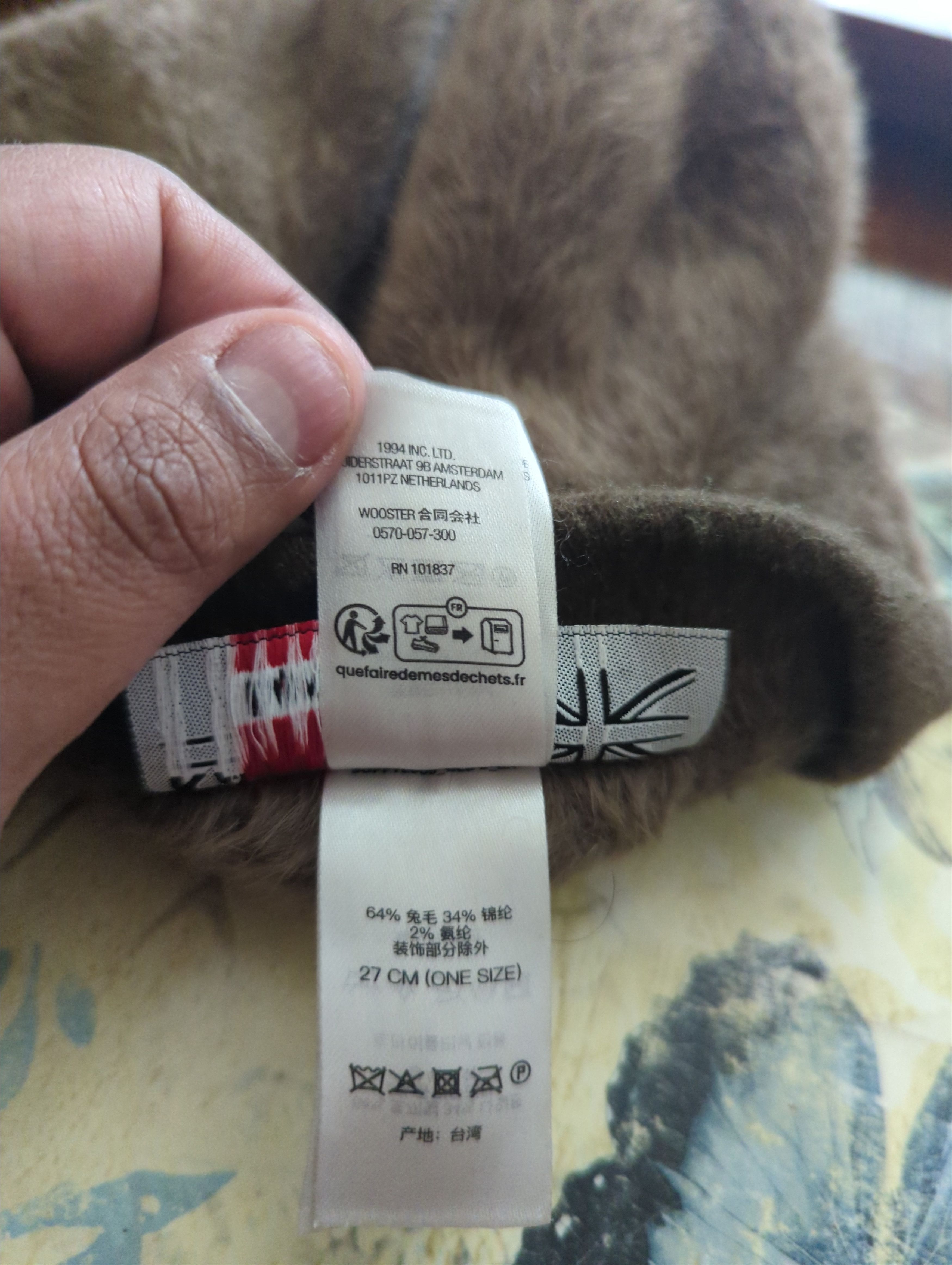 Kangol × Supreme Supreme Kangol Furgora Script BeanieBrown Size ONE SIZE - 6 Thumbnail