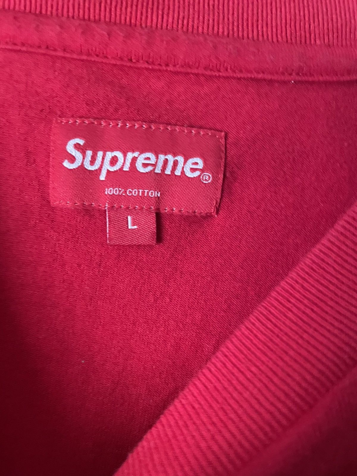 Supreme Supreme F You shirt red Size US M / EU 48-50 / 2 - 2 Thumbnail