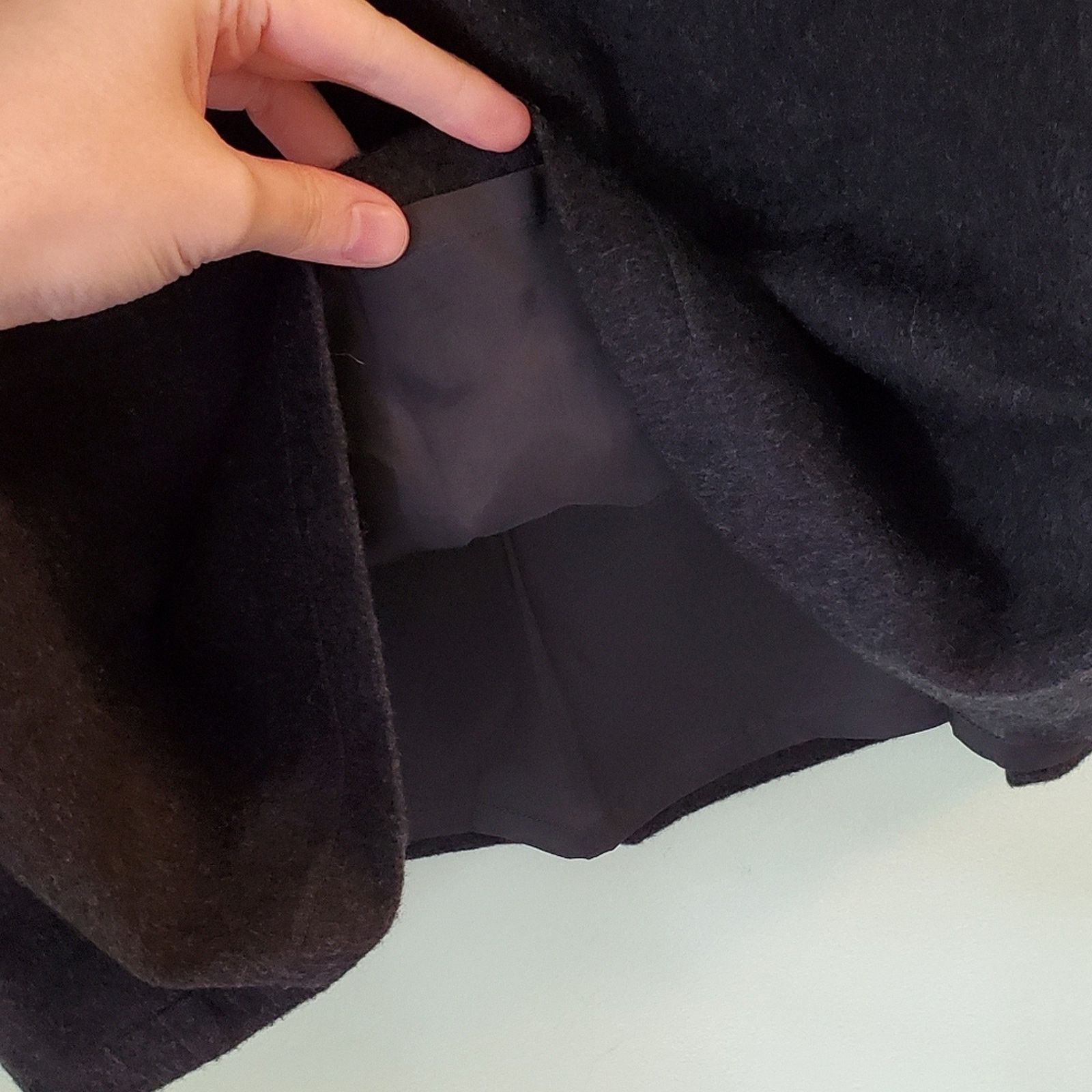 Jil Sander Jil Sander Y2K Designer Soft Gray Fleece Wool Skirt 36EU Size 26" / US 2 / IT 38 - 5 Thumbnail