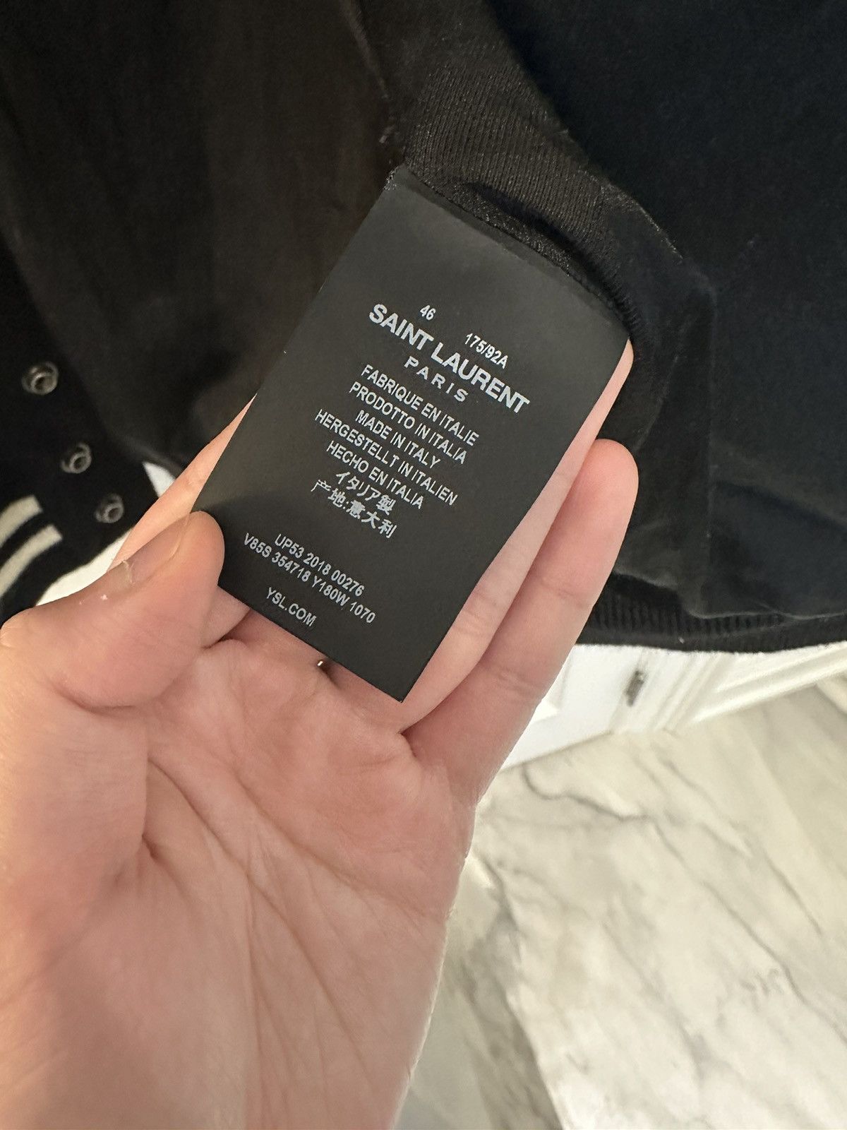 Saint Laurent Paris 2018 Saint Laurent Teddy Jacket Size US S / EU 44-46 / 1 - 5 Thumbnail