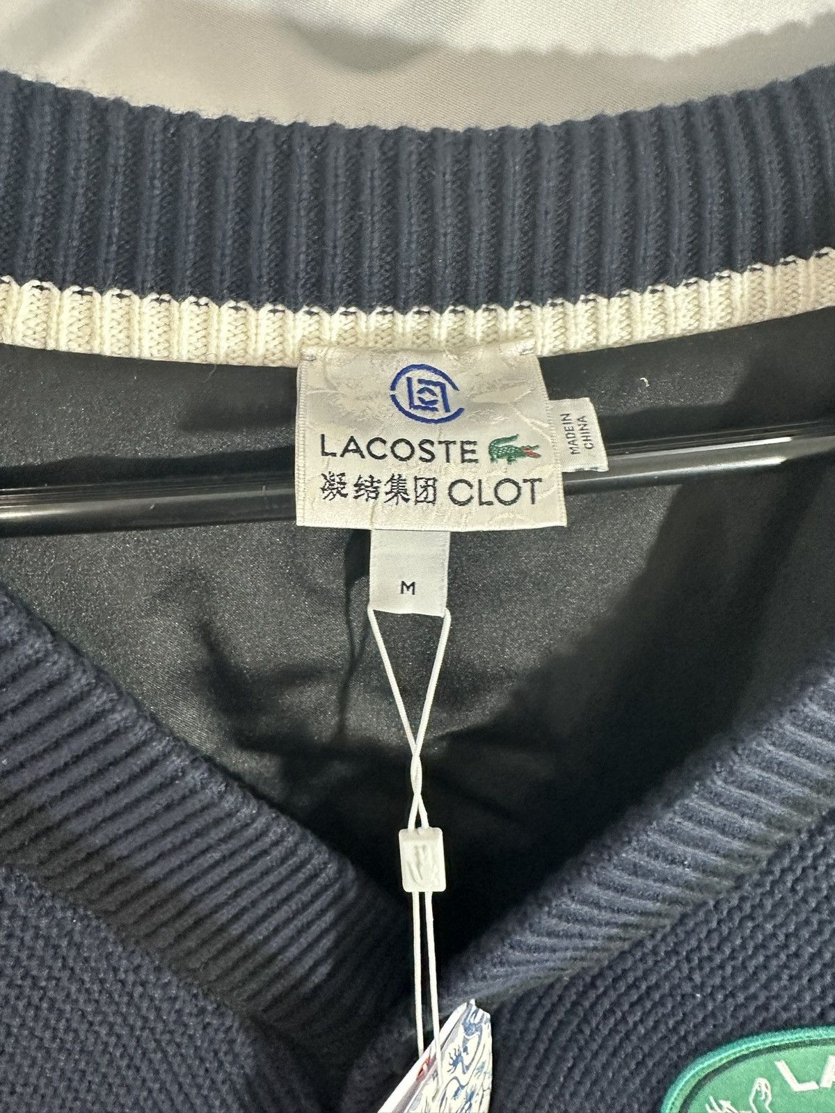 CLOT × Lacoste Lacost x CLOG CARDIGAN Size US M / EU 48-50 / 2 - 6 Thumbnail