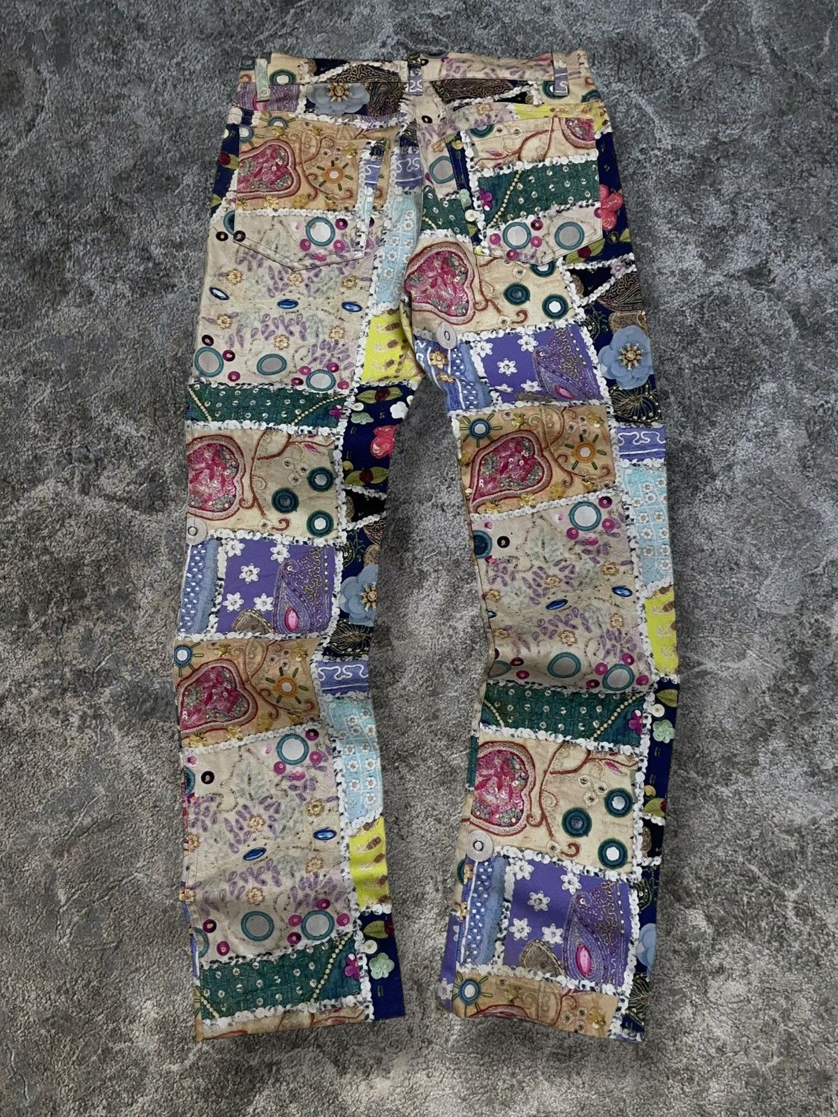 Hysteric Glamour Vintage Japan Designer 90’s Ba-Tsu Face If u Are Young Pant Size US 28 / EU 44 - 8 Thumbnail