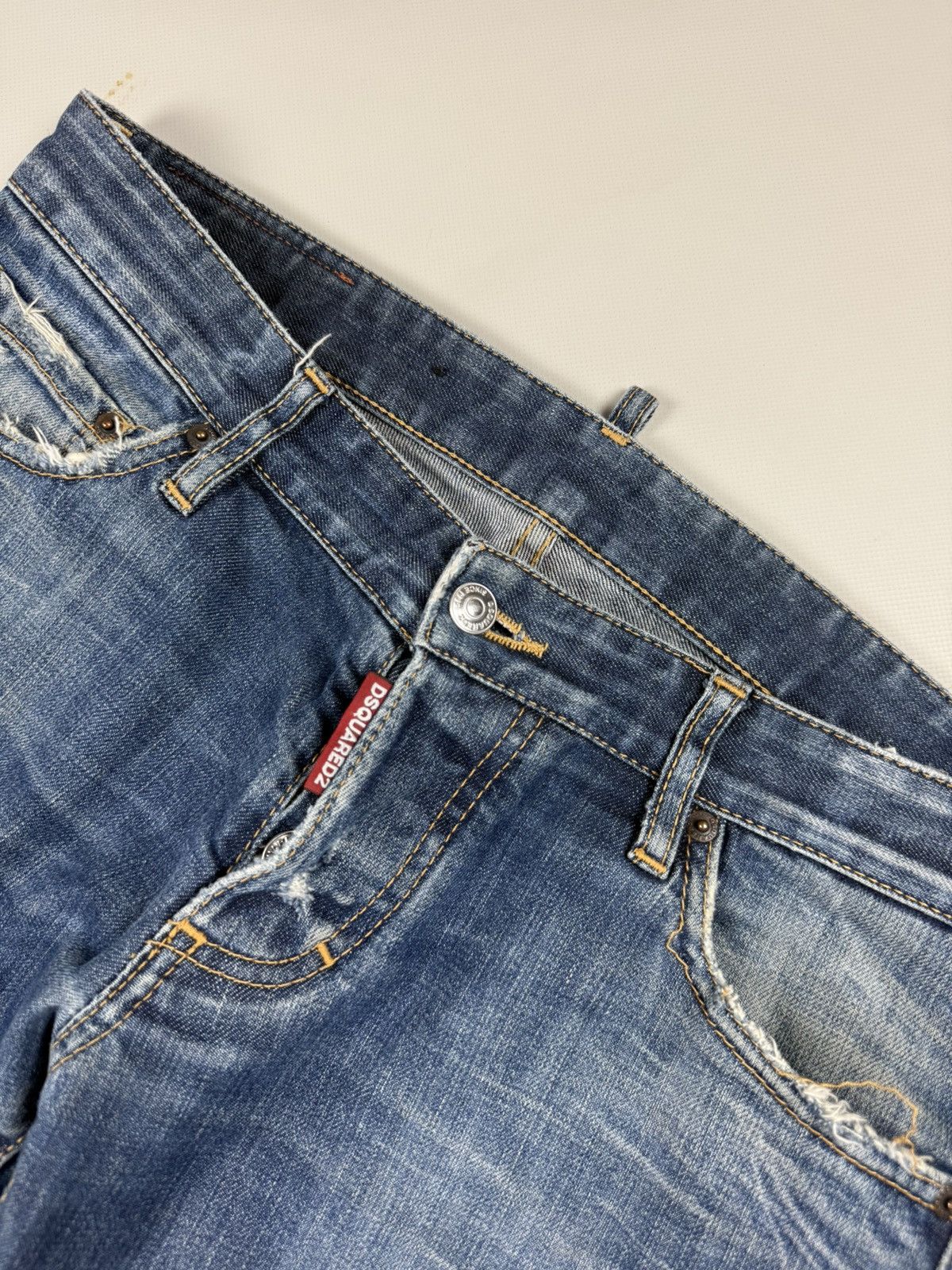 Dsquared2 Dsquared Men’s Distressed Denim Jeans Size 48 / M Size US 32 / EU 48 - 10 Thumbnail