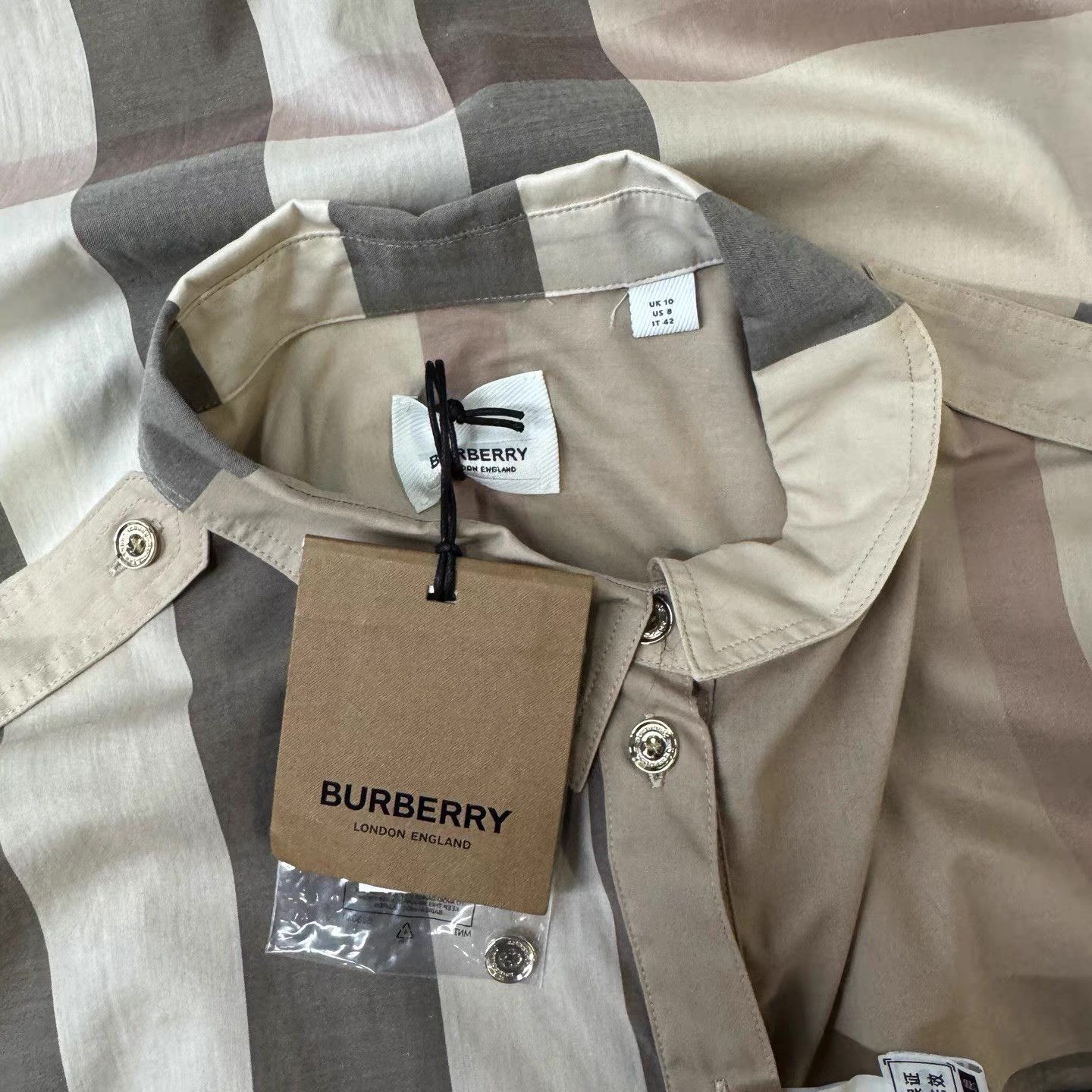 Burberry Burberry Classic Check Dress Q10 Size 32" / US 10 / IT 46 - 4 Thumbnail
