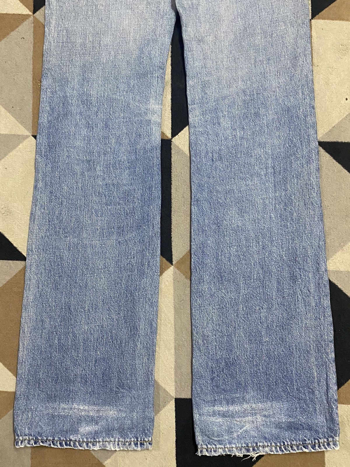 Lee Vintage Lee Riders Faded Wash Distressed Bootcut Jeans Size US 28 / EU 44 - 8 Thumbnail