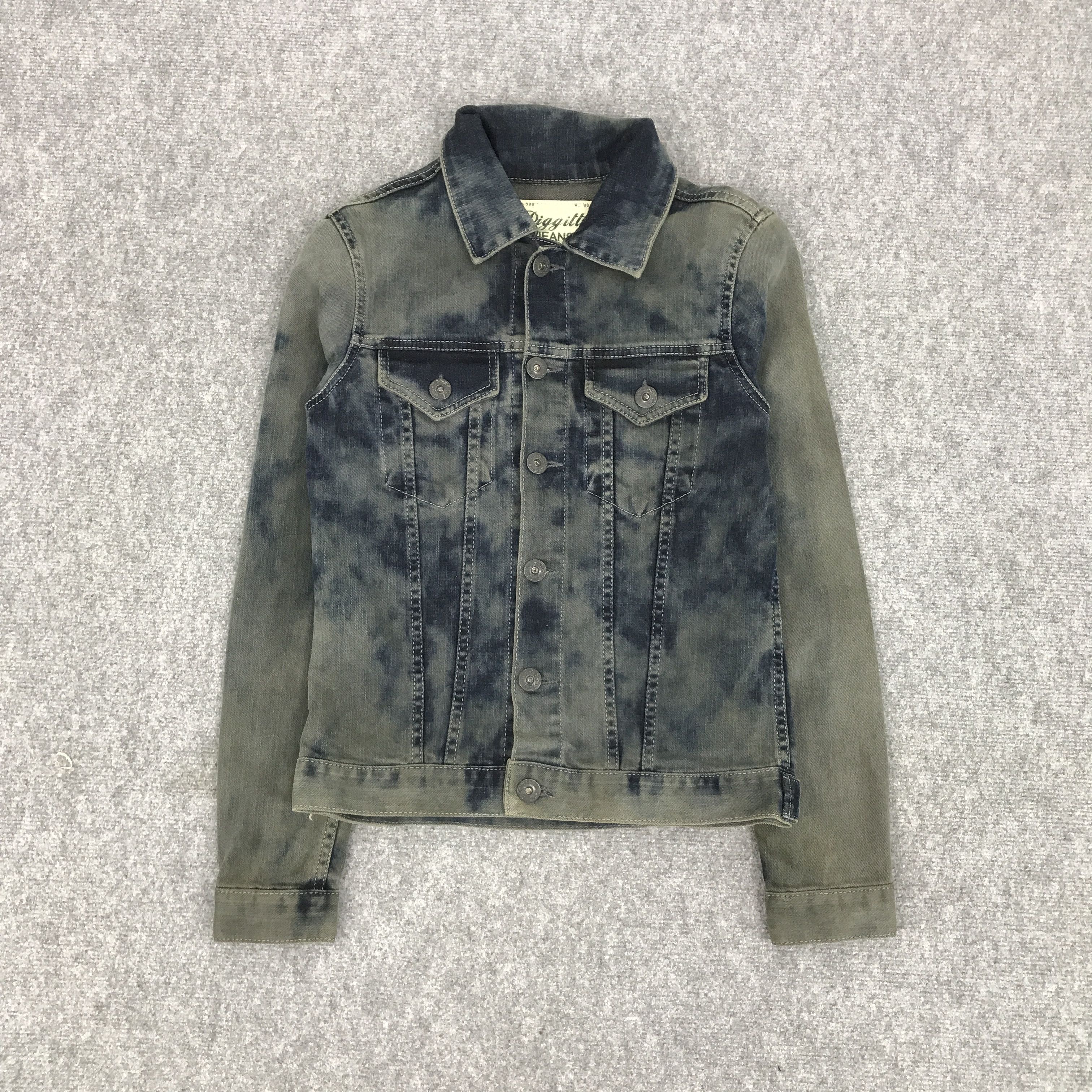 Japanese Brand DIGGITTY JEAN JAPAN STYLE BUTTON JACKET Size US M / EU 48-50 / 2 - 1 Thumbnail