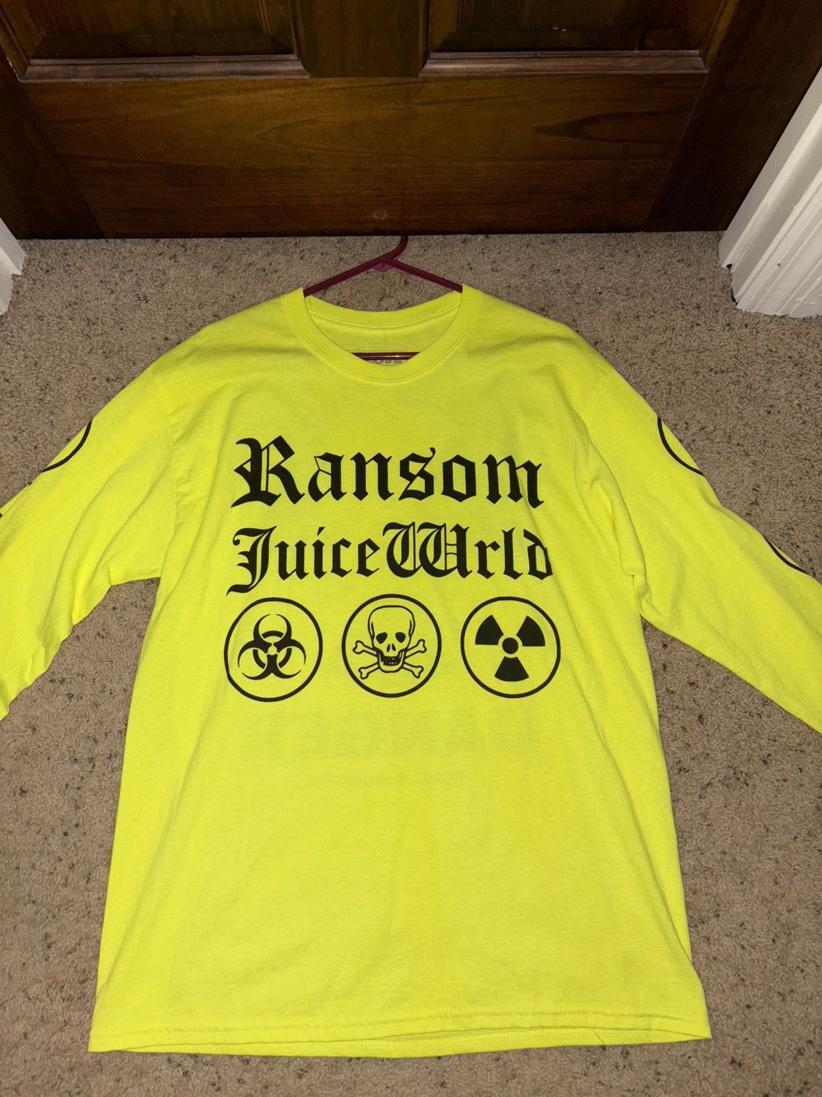 Other Juice WRLD Ransom 999 Shirt L + Slides 12 NEW w/ Box Size US L / EU 52-54 / 3 - 6 Thumbnail