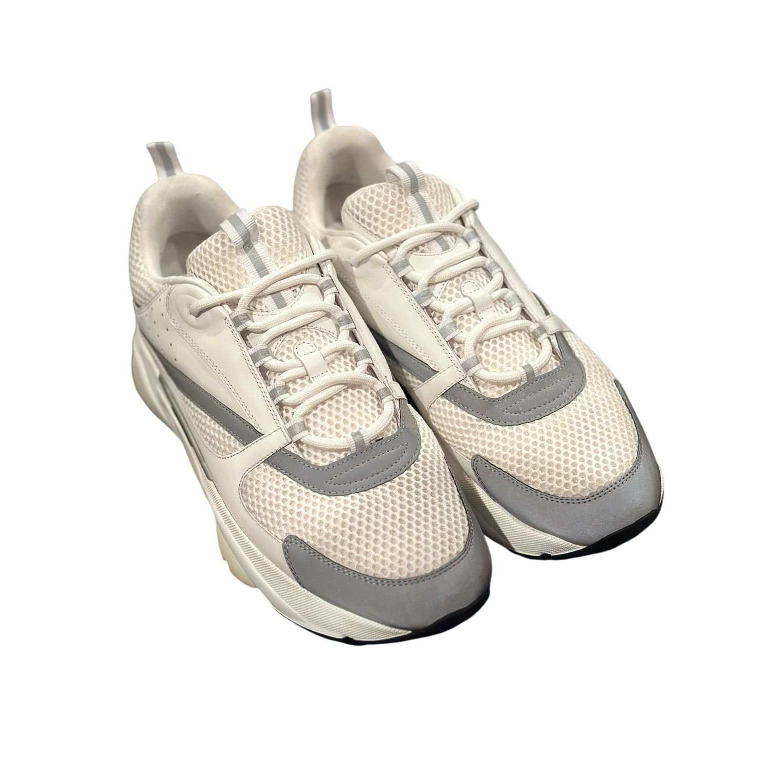 Dior Size 14 - Dior B22 White Sneakers Size US 14 / EU 47 - 5 Thumbnail