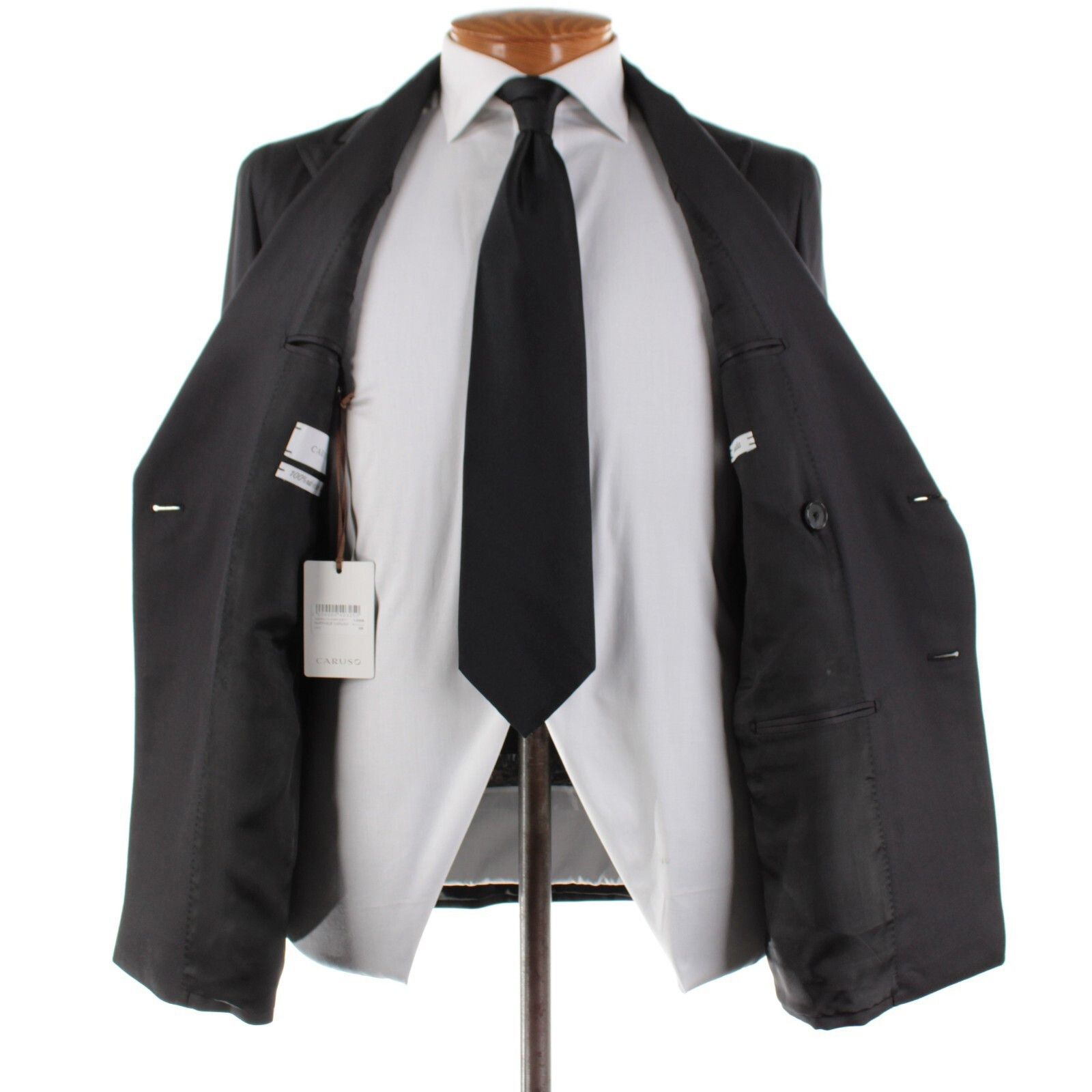 Caruso Caruso Suit Size US 38 Regular in Black Size 38R - 7 Thumbnail