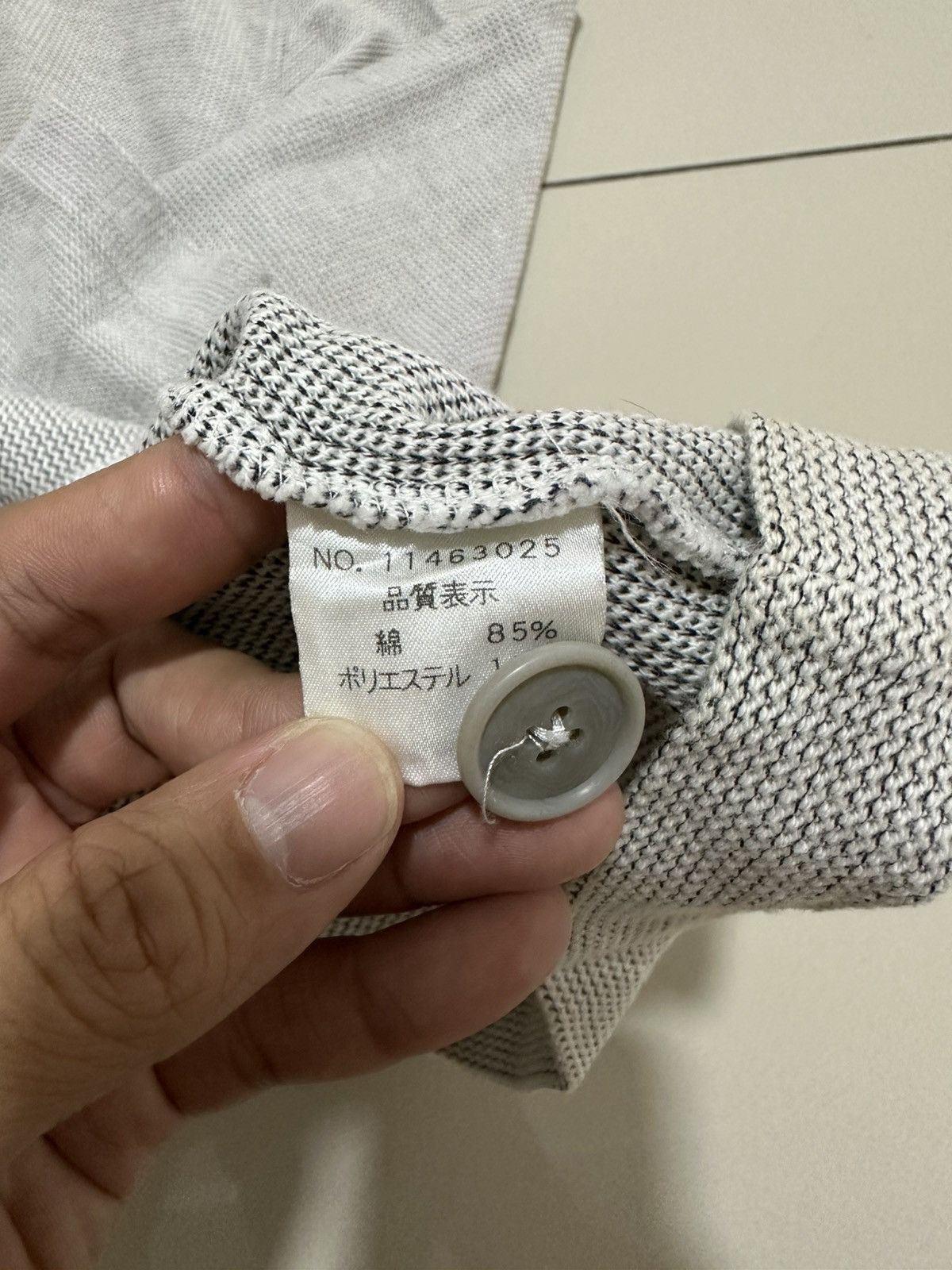 Tete Homme Tete Homme Katoh Kazutaka Button Up Jacket Shirt Design Size US L / EU 52-54 / 3 - 7 Thumbnail