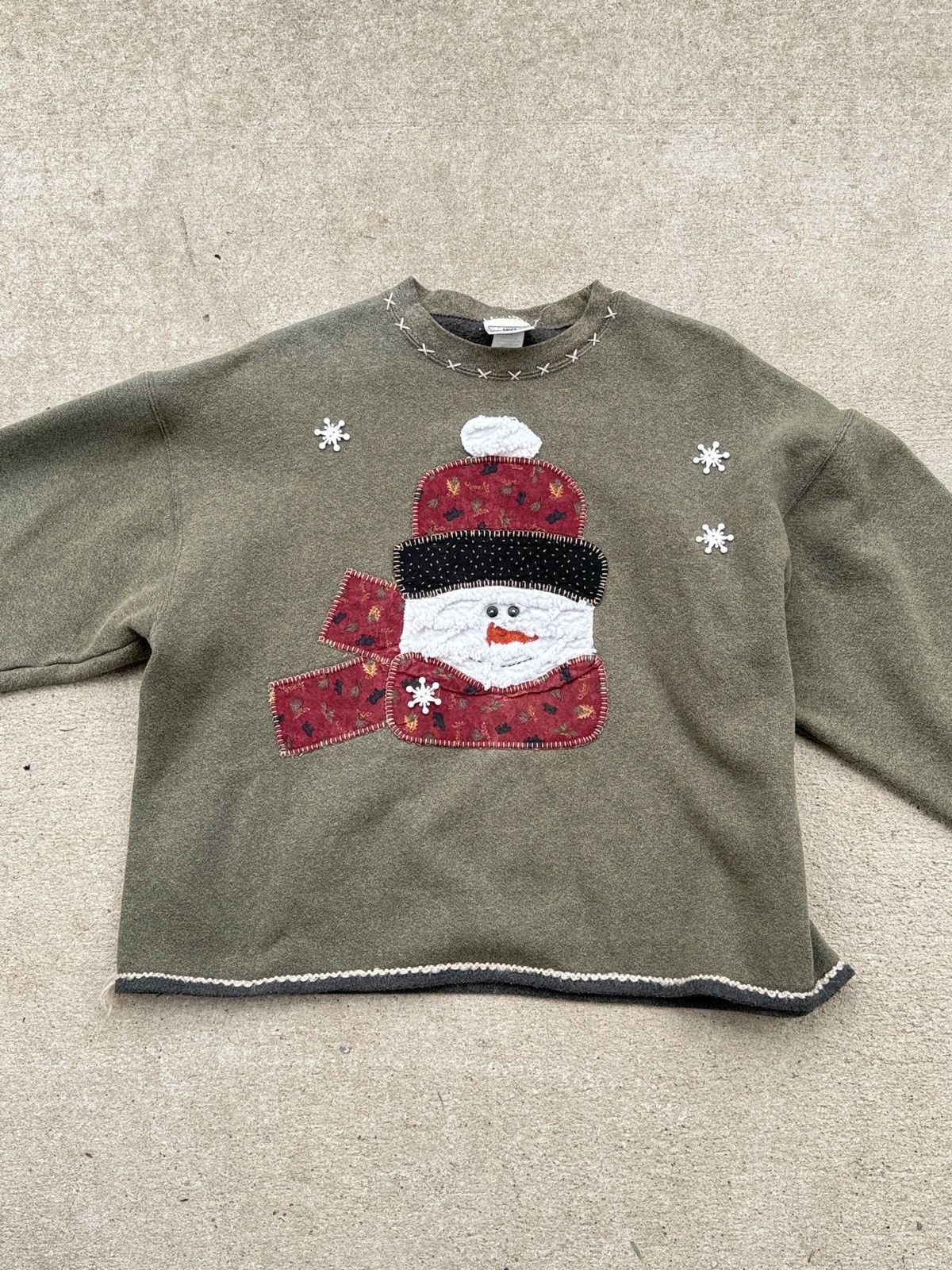 Lee × Vintage Vintage Lee 90’s HeavyWeight snowman sweater Size US M / EU 48-50 / 2 - 1 Thumbnail