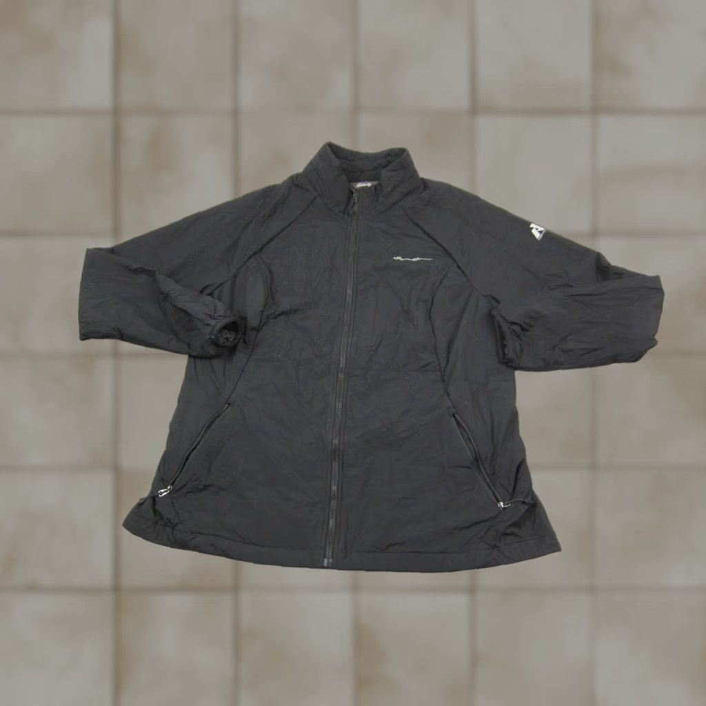 Eddie Bauer Eddie Bauer Jacket Womens XL Black Full Zip Quilted Softshell Size XL / US 12-14 / IT 48-50 - 1 Thumbnail