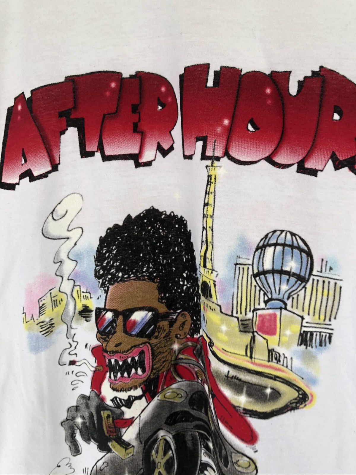READYMADE × XO The Weeknd XO Readymade After Hours Tour Airbrush T Shirt Size US S / EU 44-46 / 1 - 7 Thumbnail