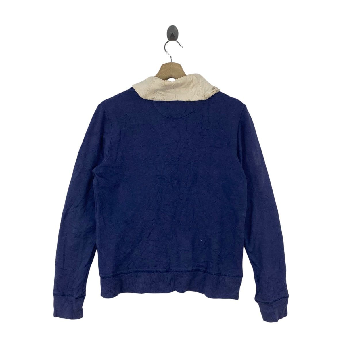 Ralph Lauren Vintage RALPH LAUREN Button Up Hoodie Jacket Spellout Logo Size M / US 6-8 / IT 42-44 - 7 Thumbnail
