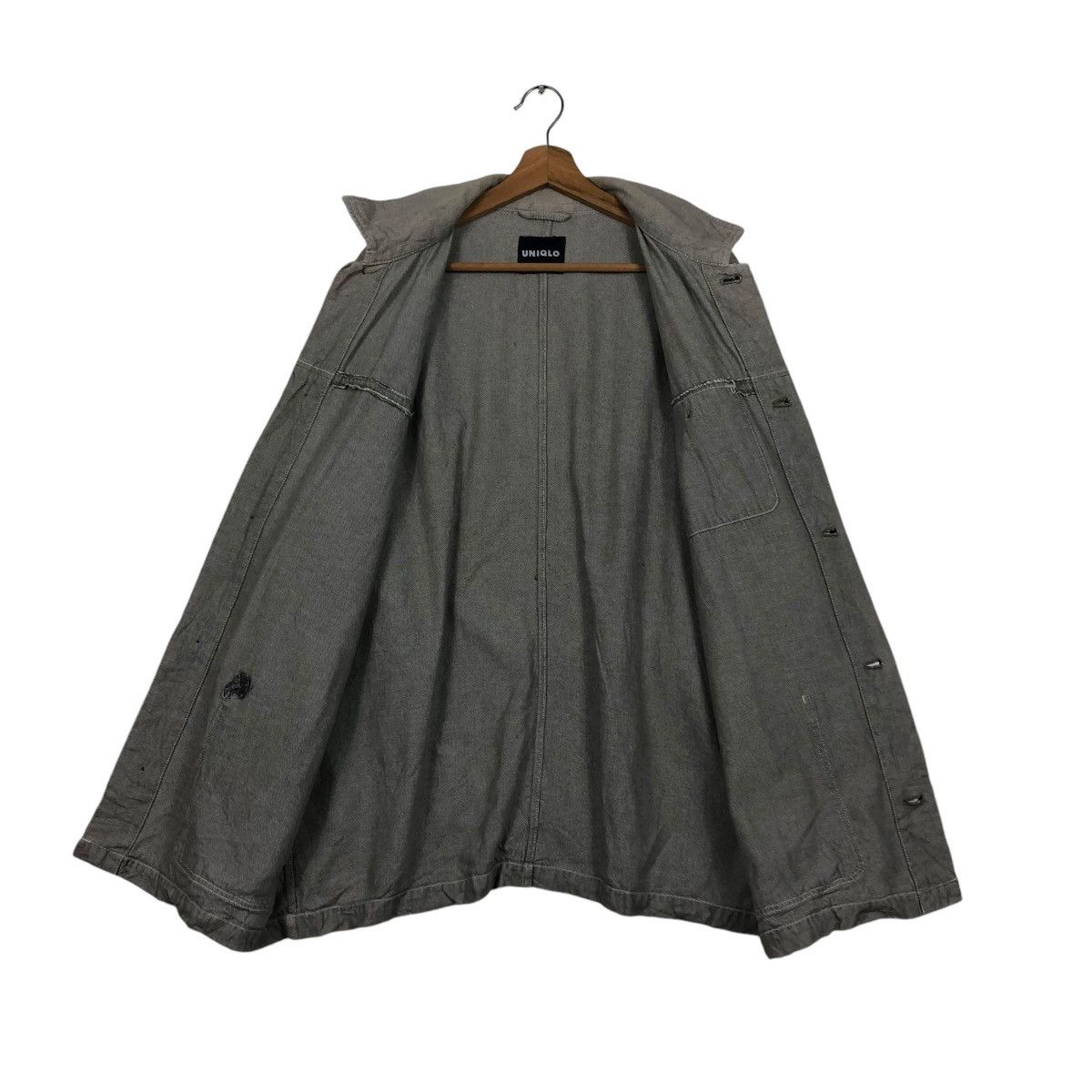 Japanese Brand 🔥VINTAGE CHORE WORKER JACKET DETROIT DUCK CANVAS UNIQLO Size US XL / EU 56 / 4 - 13 Thumbnail