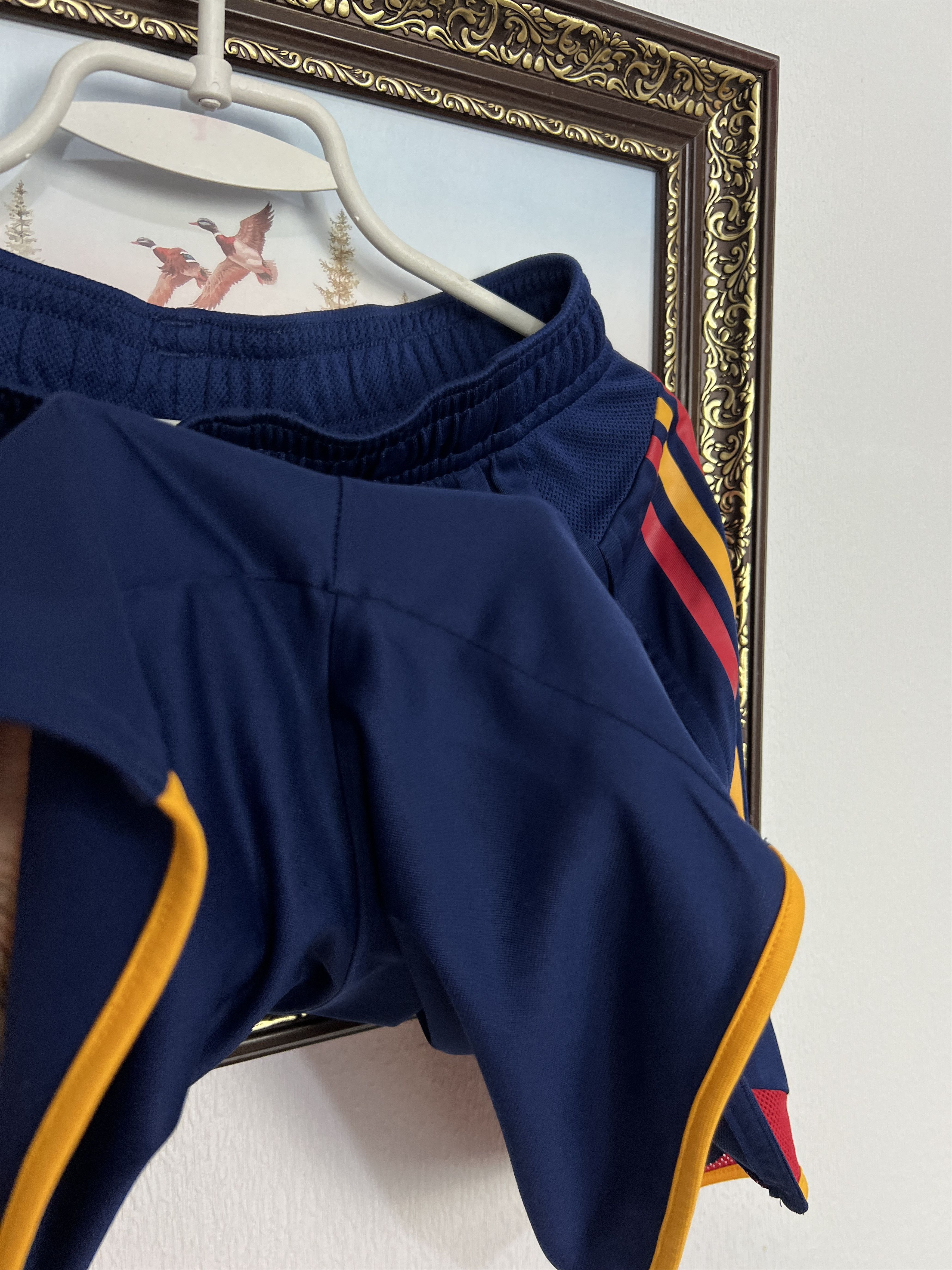 Adidas Vintage Adidas Spain Football Shorts Soccer Blue Athletic M Size US 32 / EU 48 - 6 Thumbnail