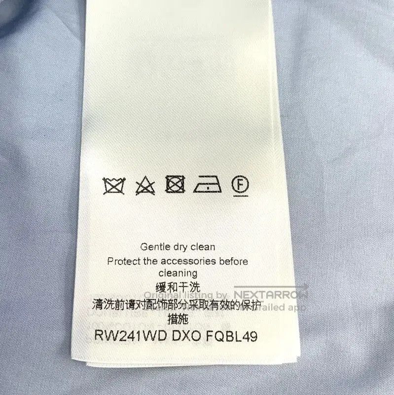 Louis Vuitton Louis Vuitton S Size Blue Cotton Women's Shirt . Size S / US 4 / IT 40 - 6 Thumbnail