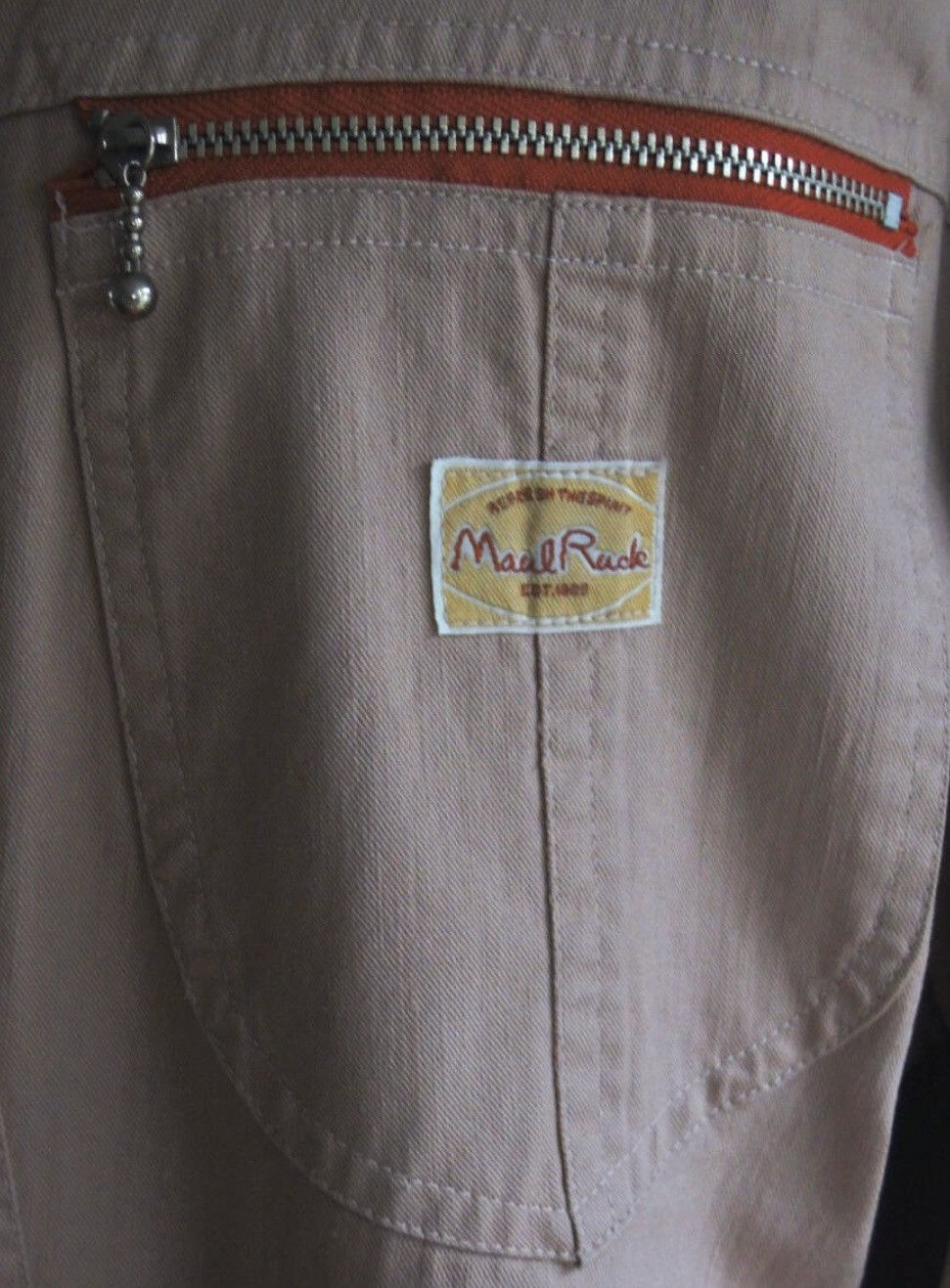 Vintage 1980s vintage MAUL RUCK Takeo Kikuchi zip-up work jacket Size US S / EU 44-46 / 1 - 3 Thumbnail