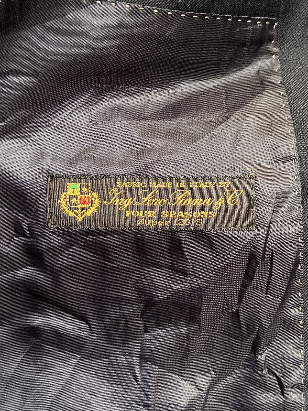 Loro Piana LORO PIANA Black Suit Size US M / EU 48-50 / 2 - 11 Thumbnail