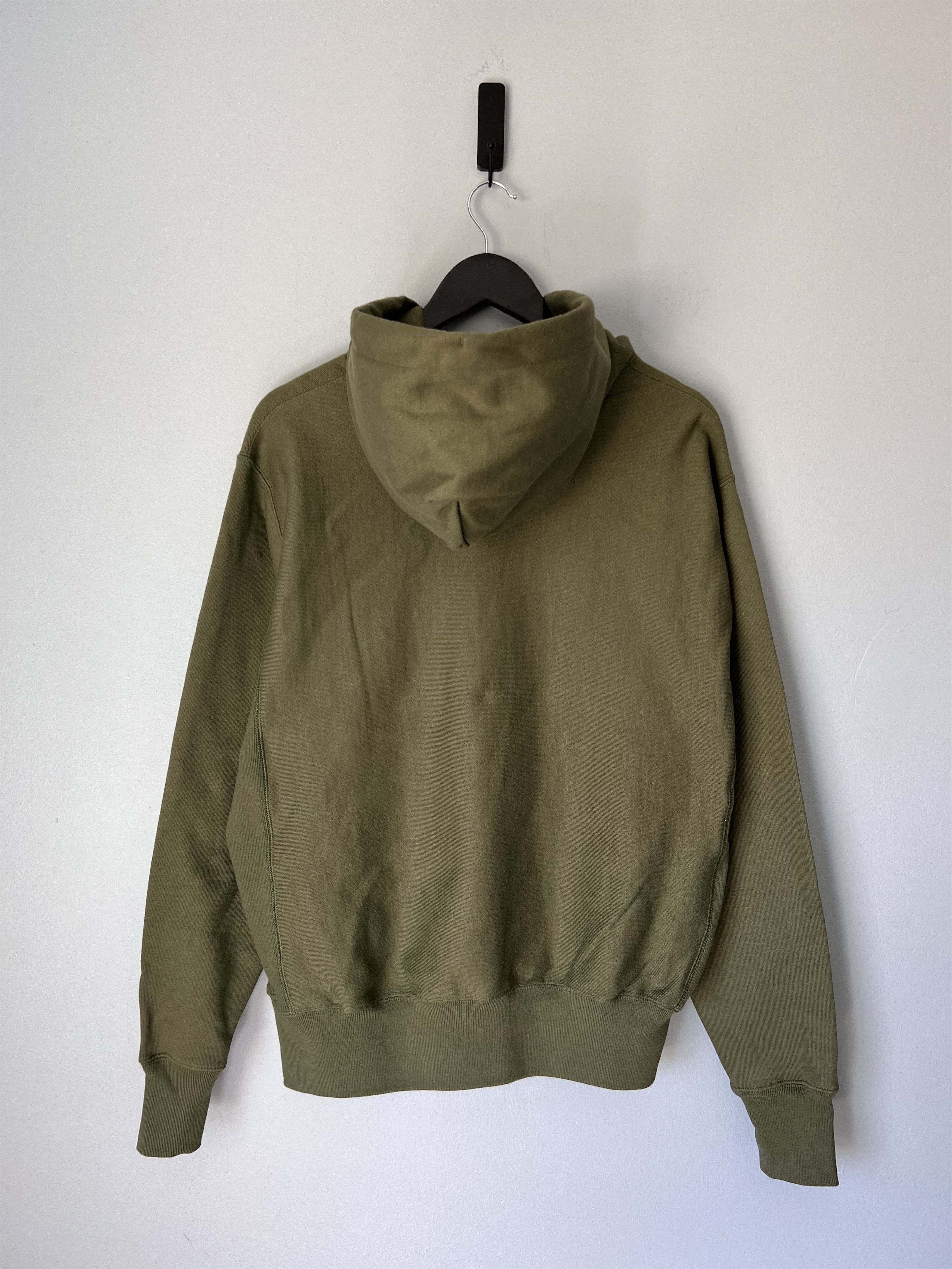 Champion × Supreme Supreme Champion Arc Logo Hoodie in Olive Green Size US M / EU 48-50 / 2 - 5 Thumbnail