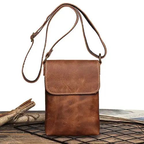 Japanese Brand Bag Retro Flip Black Small Shoulder Bag Size ONE SIZE - 2 Thumbnail