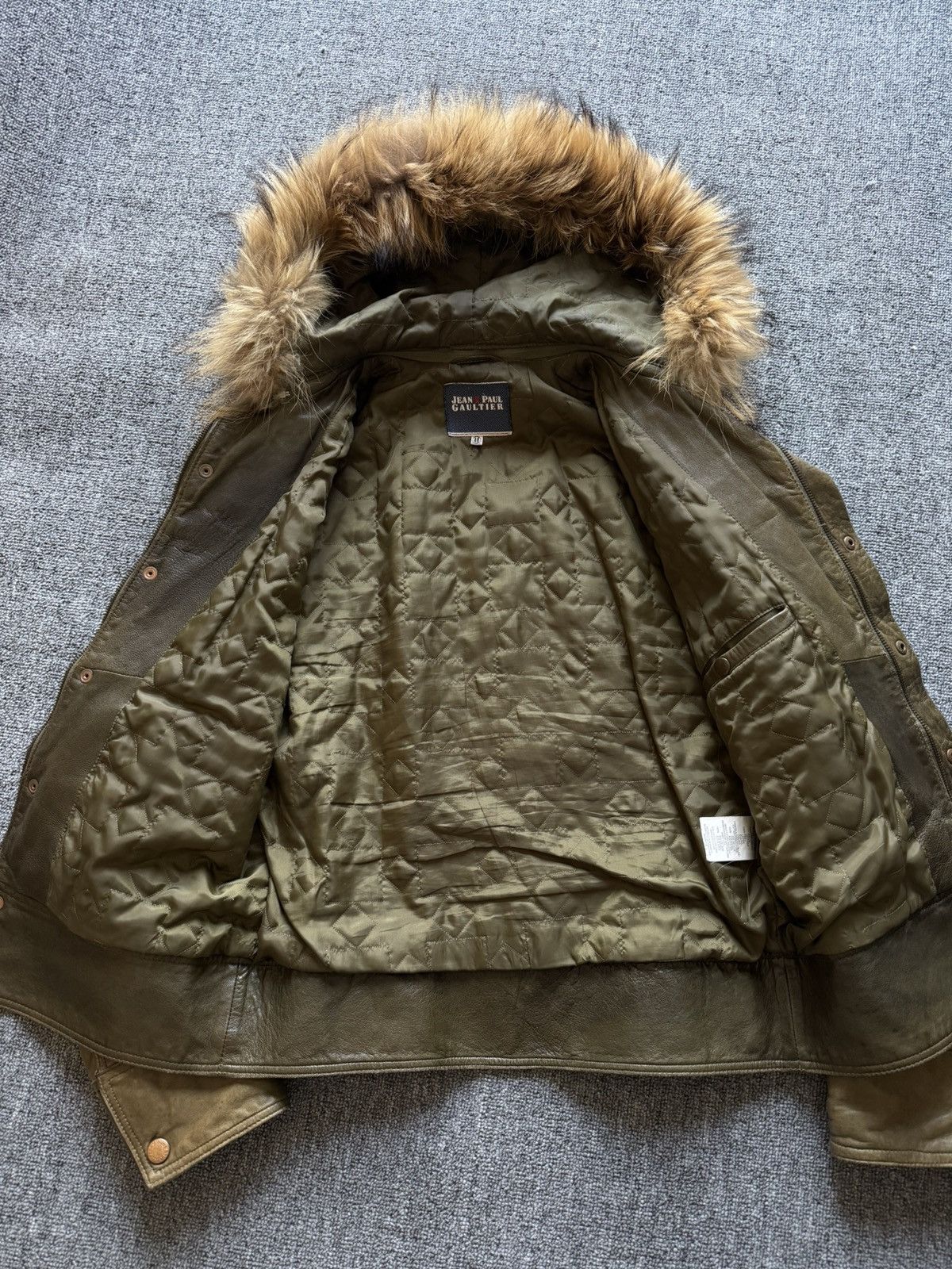 Jean Paul Gaultier Jean paul Gaultier leather fur jacket Size US M / EU 48-50 / 2 - 3 Thumbnail