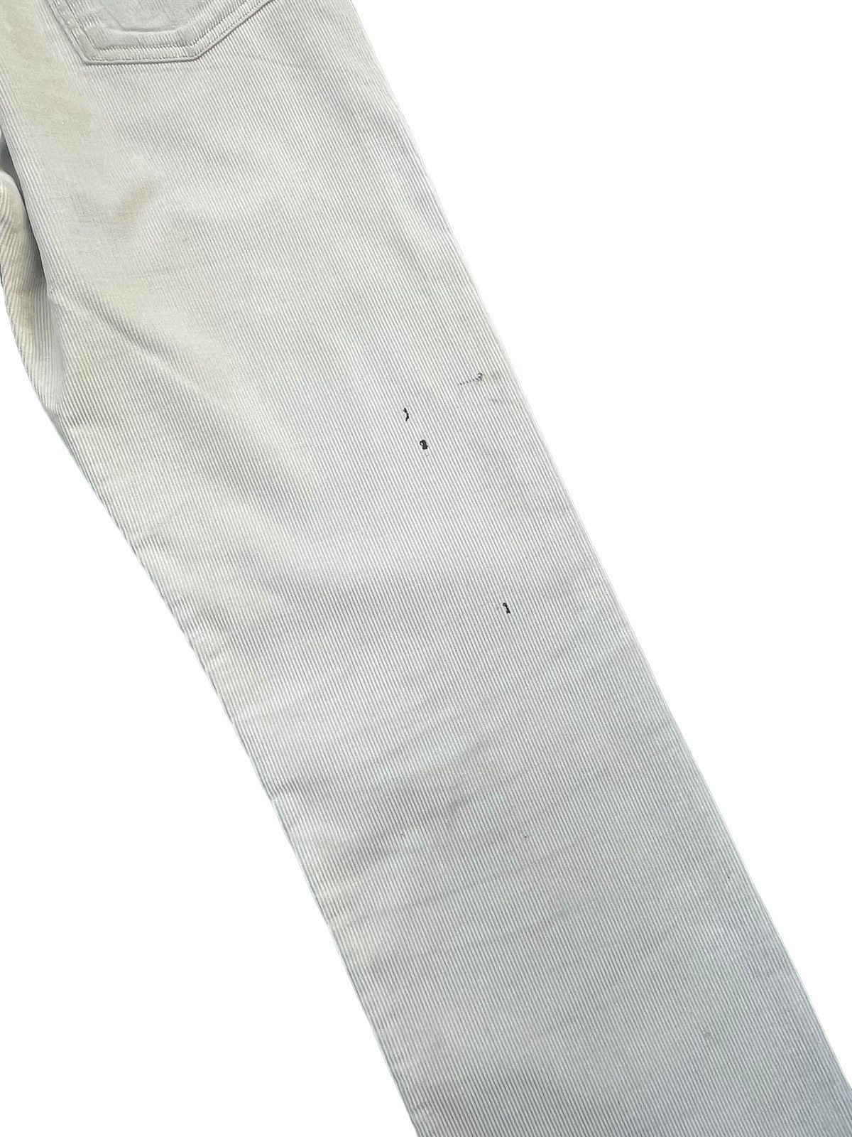 Levi's Vintage 80’s Levis Coduroy White Tab Painted Stain Size US 33 - 7 Thumbnail
