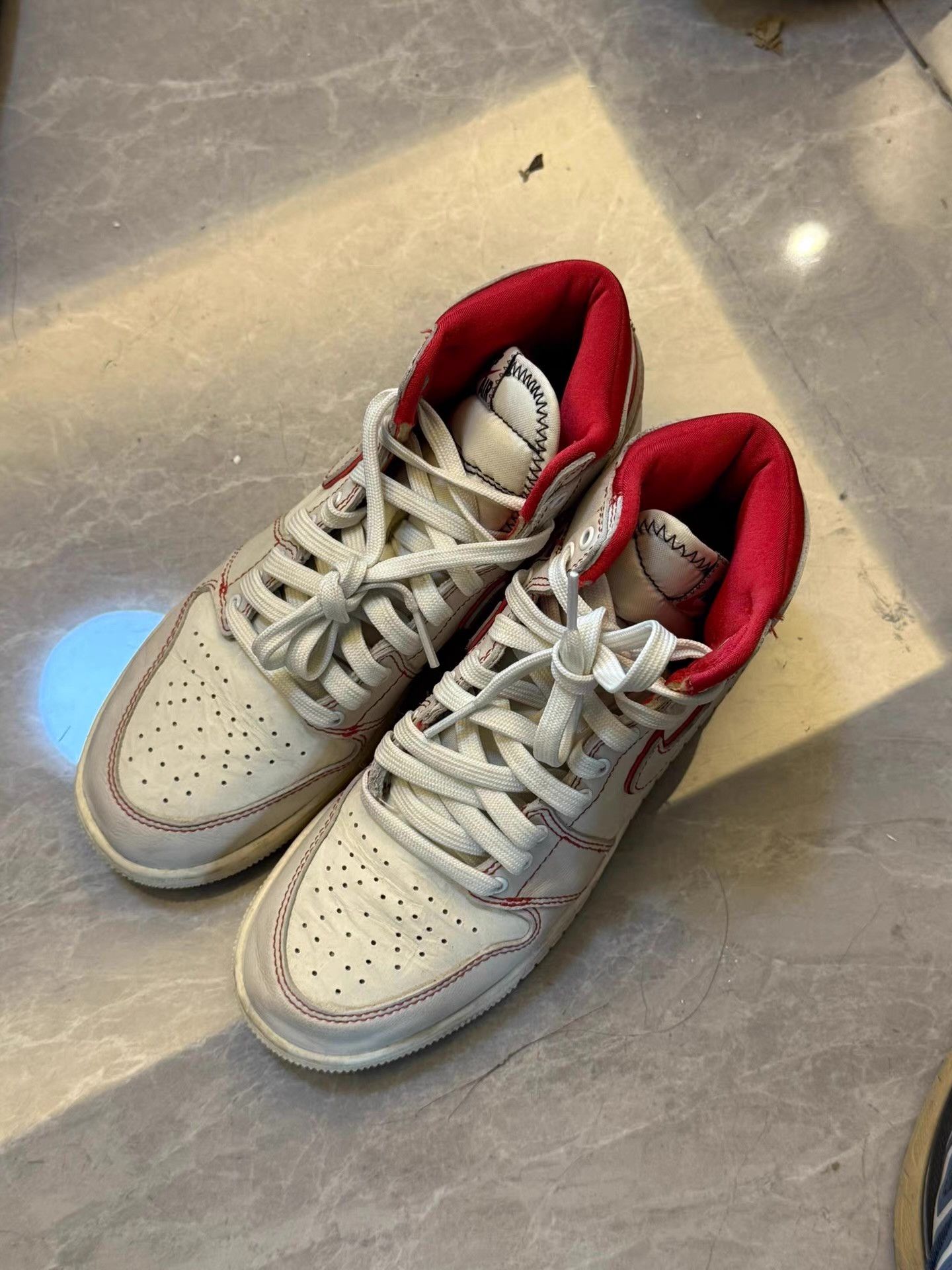 Nike Air Jordan 1 Hare Ｑ20 Size US 5.5 / EU 38 - 1 Thumbnail