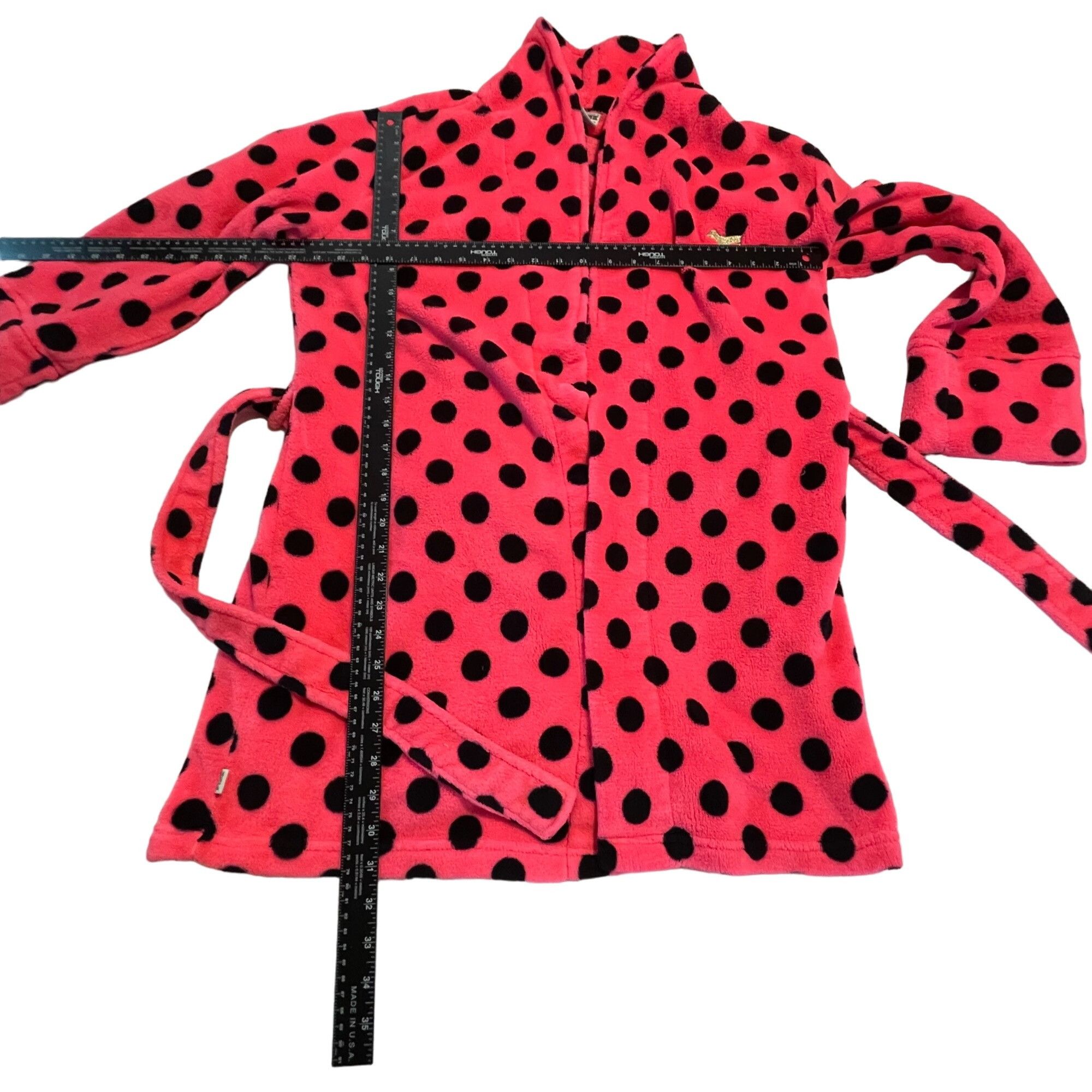 Victoria's Secret Victoria's Secret Bright PINK Women's XS Polka Dot Thick Sof Size ONE SIZE - 14 Thumbnail