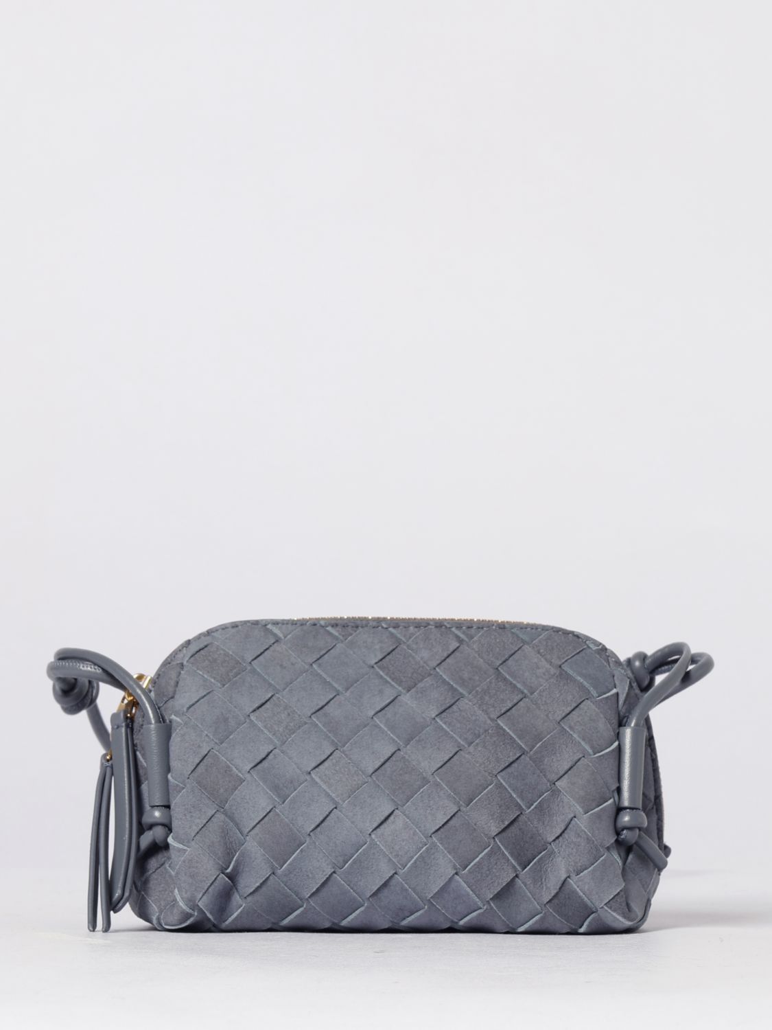 Bottega Veneta Bottega Veneta Shoulder Bag Woman Gnawed Blue Size ONE SIZE - 1 Thumbnail