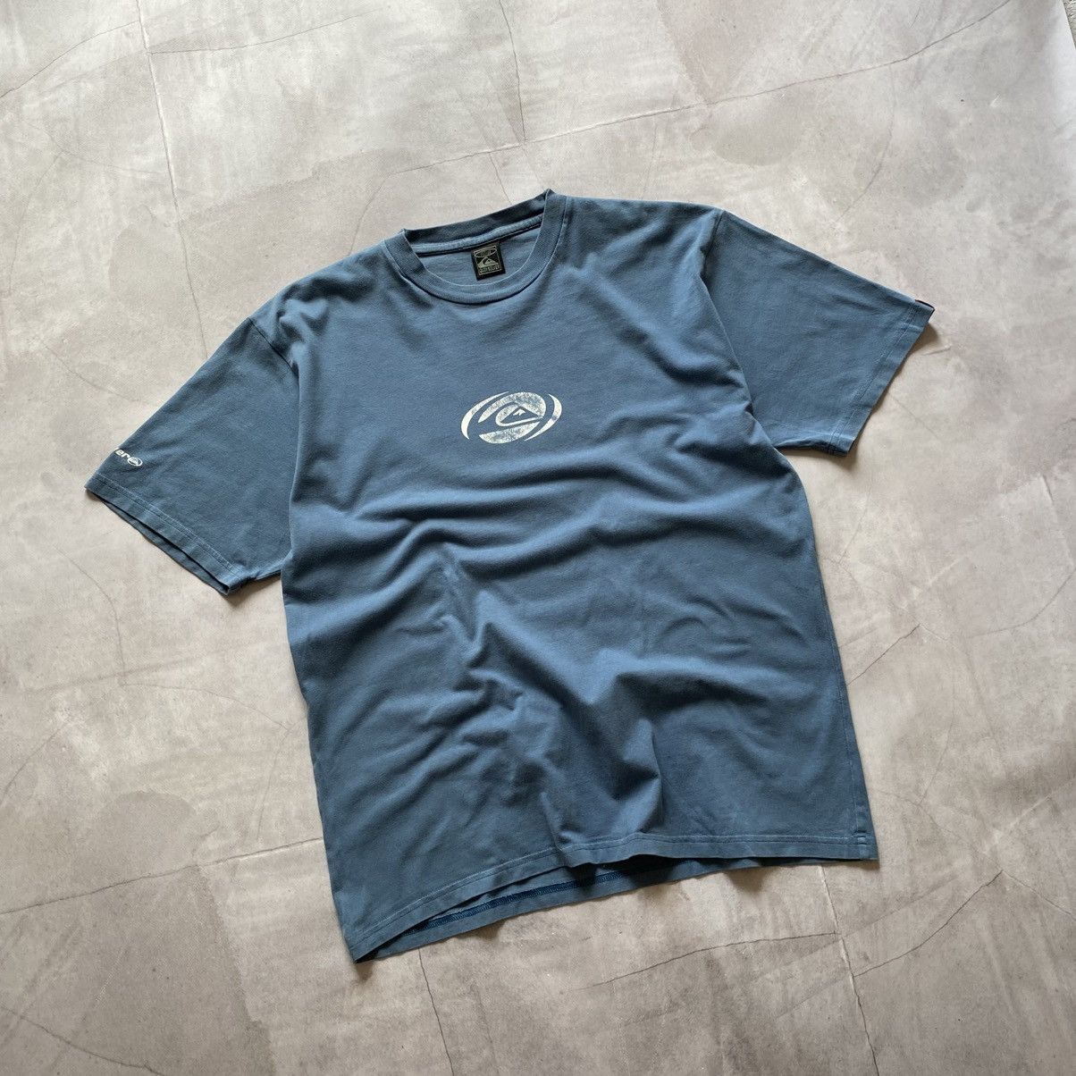 Quiksilver Vintage Quicksilver Big Logo Billabong Vibe T-shirt Tee Surf Size US M / EU 48-50 / 2 - 2 Thumbnail