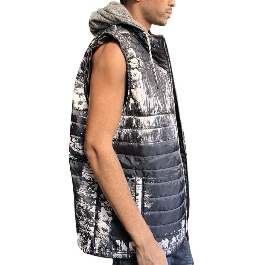 Ecko Unltd. ASTROBOI* ECKO UNLTD Black Painted Puffer Vest - #XL Size US XXL / EU 58 / 5 - 4 Thumbnail
