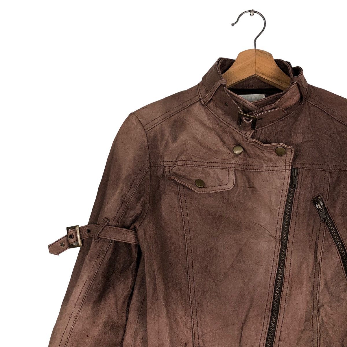 Japanese Brand 🔥Cropped Biker Bondage Parachute Jacket Dude Japan Size US M / EU 48-50 / 2 - 7 Thumbnail