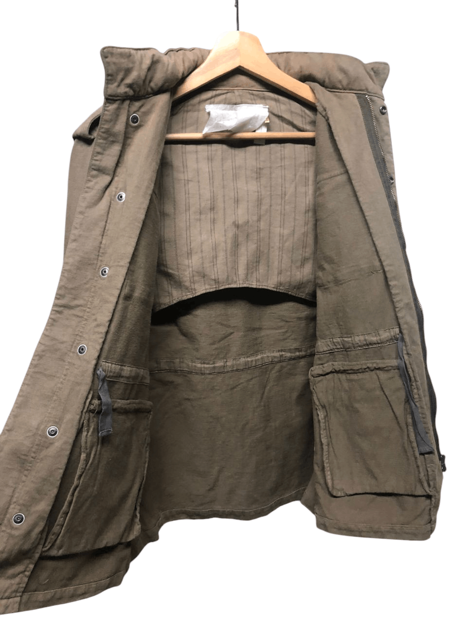 Davit Meursault Japan Davit Meursault Military Style Field Jacket Hidden Hoodie Size US M / EU 48-50 / 2 - 3 Thumbnail