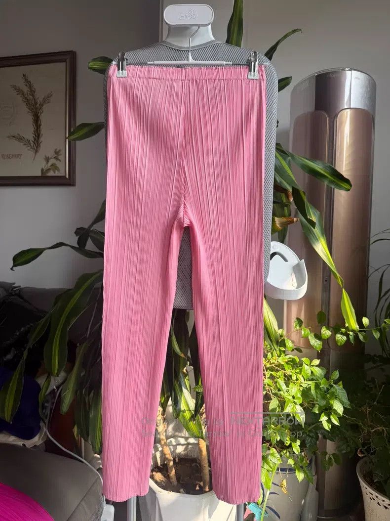 Issey Miyake Issey Miyake Pink Straight-Leg Pants Size 25" / US 0 / IT 36 - 5 Thumbnail