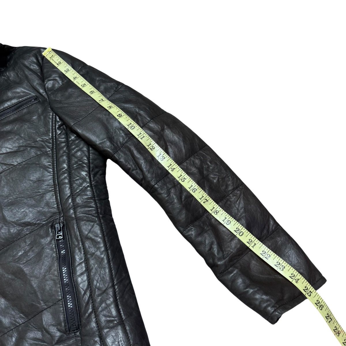 AZ by junhashimoto Az Junhashimoto Lamb Leather Puffer Jacket Size US M / EU 48-50 / 2 - 16 Thumbnail