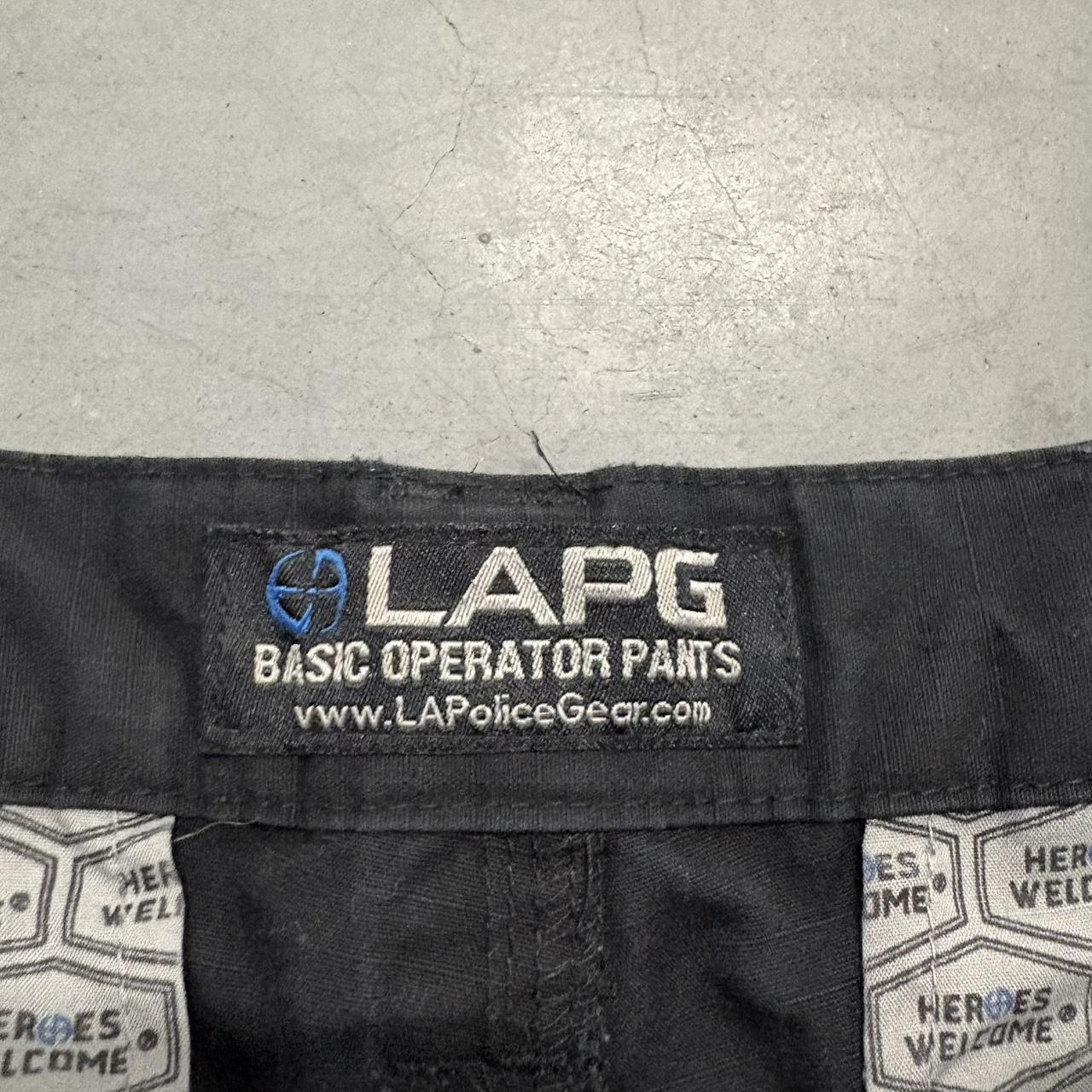 Vintage Crazy Vintage Y2K/2000s Baggy Paint Splatter LAPG Black Streetwear Style Cargo Pants! Size US 38 / EU 54 - 8 Thumbnail