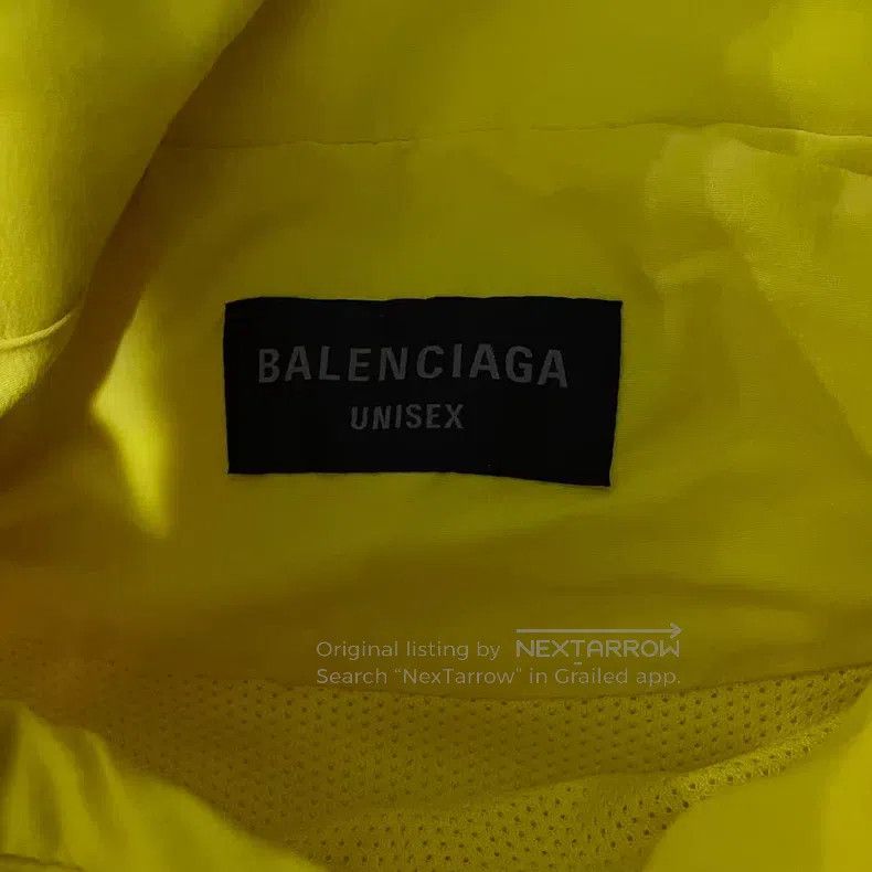 Balenciaga Balenciaga Solid color high-neck raglan long-sleeve jacket Size US L / EU 52-54 / 3 - 3 Thumbnail